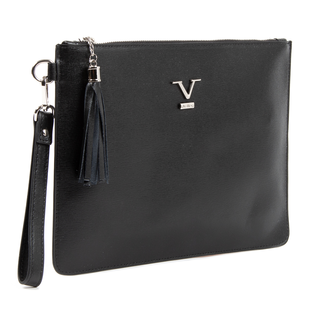 V 1969 Italia Borsa da donna nera LIME