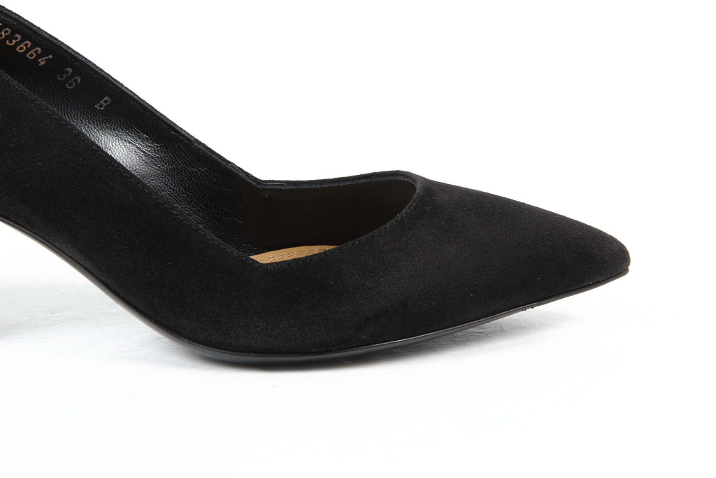 Ralph Lauren Scarpe da donna INES CAMOSCIO NERO