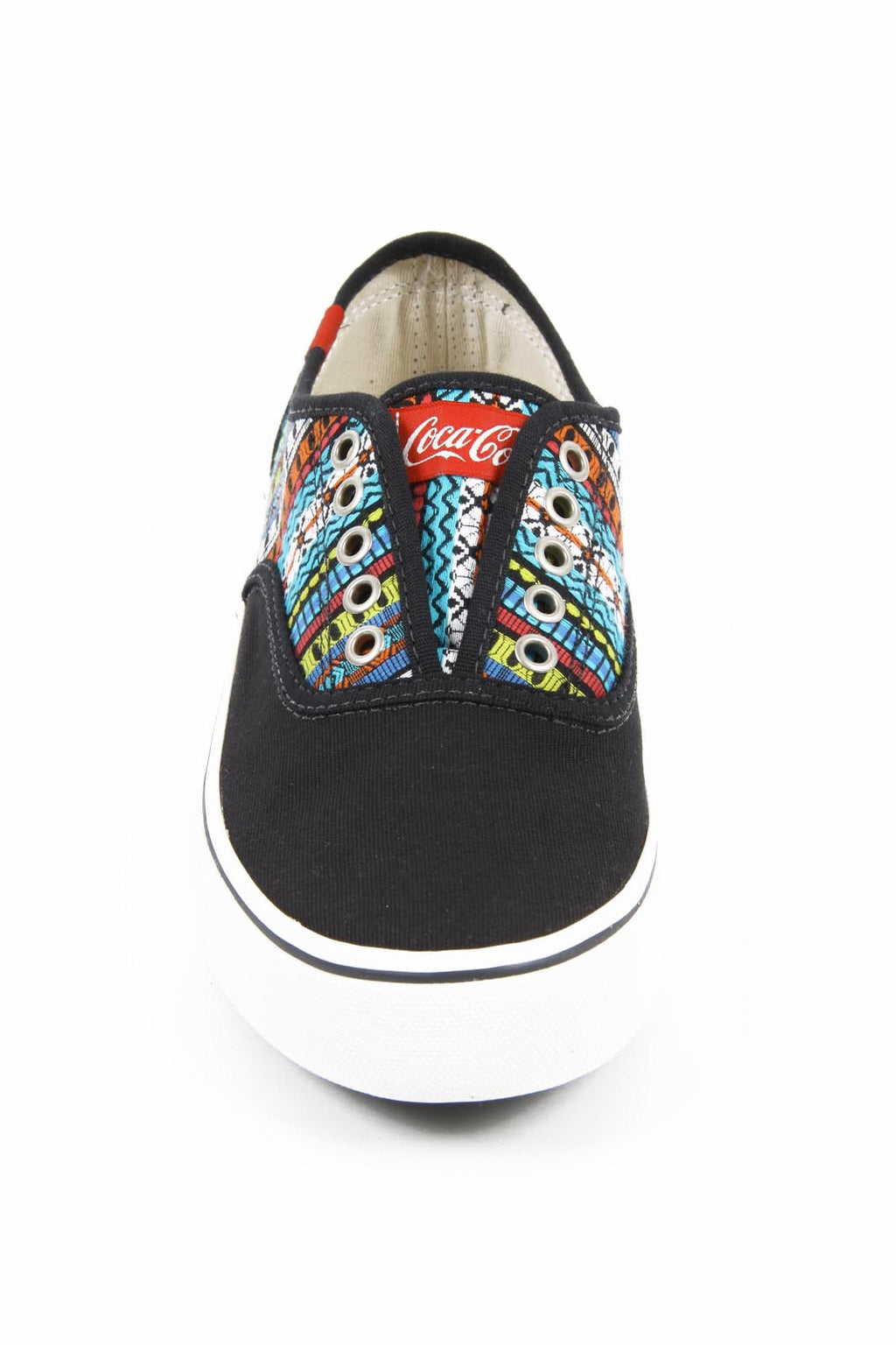 Sneakers da donna Coca Cola CCA0713 KICK ETNIC NERO