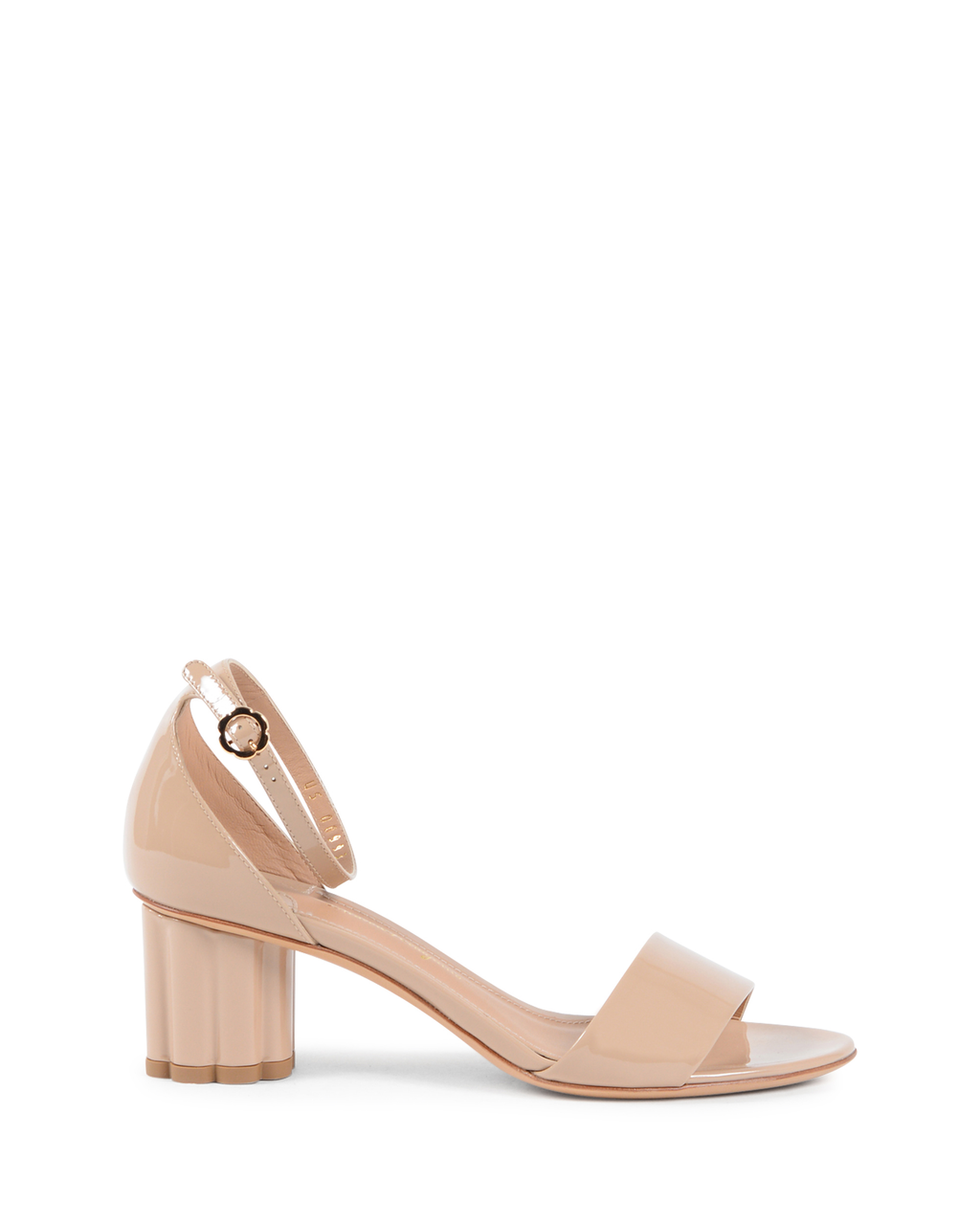 Sandalo Donna Salvatore Ferragamo Con Cinturino Alla Caviglia Beige ERACLEA
