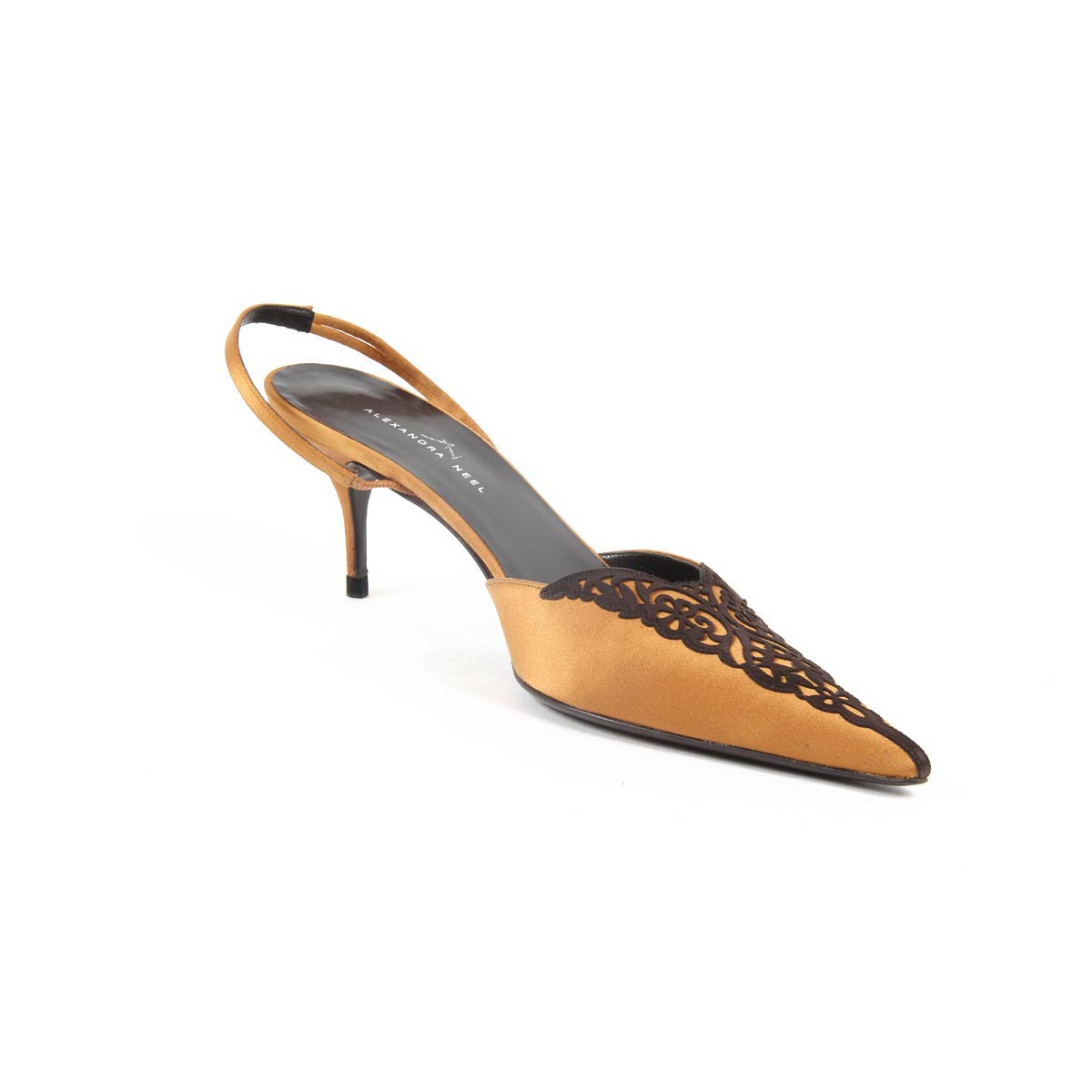 Sandalo con cinturino posteriore da donna Alexandra Neel ICONE ORANGE CHOC
