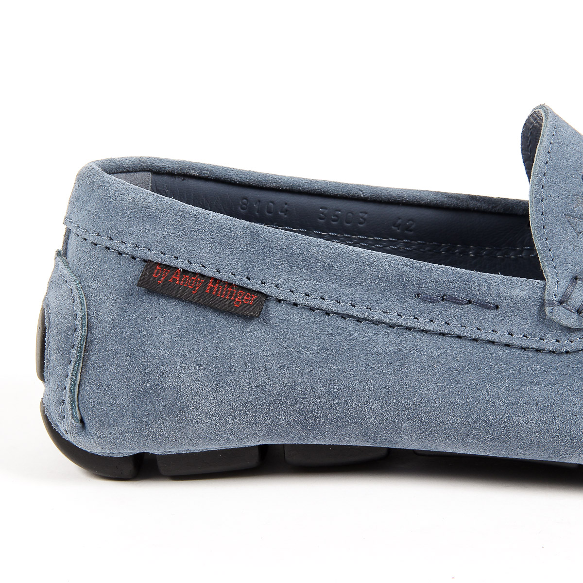 Mocassini da uomo Andrew Charles blu TRON