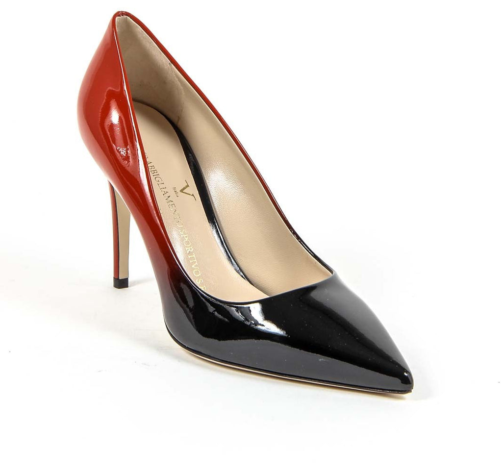 Décolleté da donna V 1969 Italia 3104091 VERN. SFUMATO NERO-ROSSO