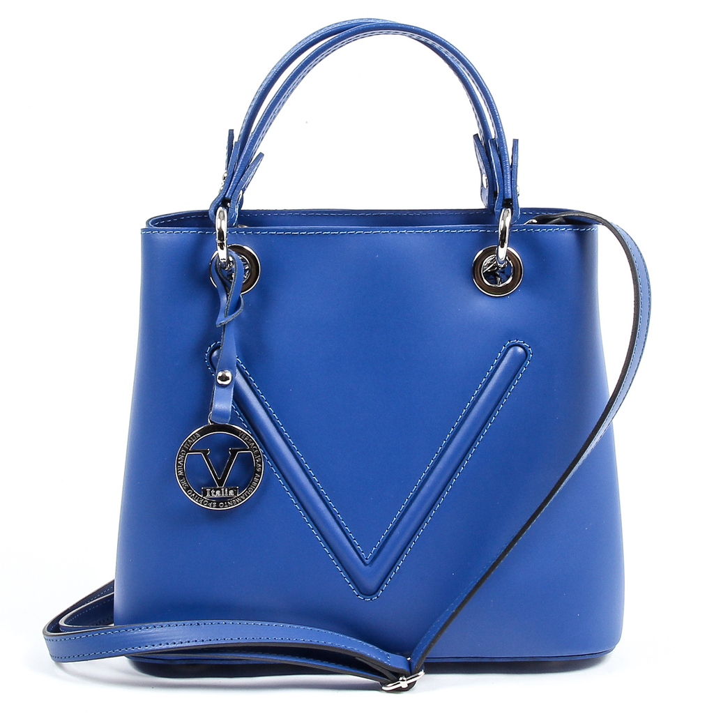 Borsa da donna V 1969 Italia V004-S RUGA BLUETTE