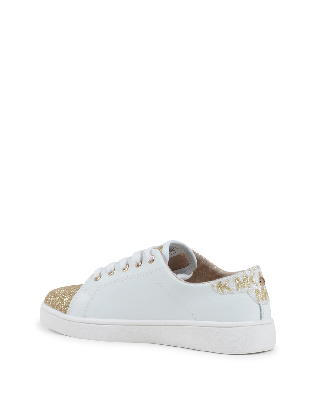 Michael Kors Sneaker da ragazza bianca ZIA IVY MARTIN WHITE GOLD