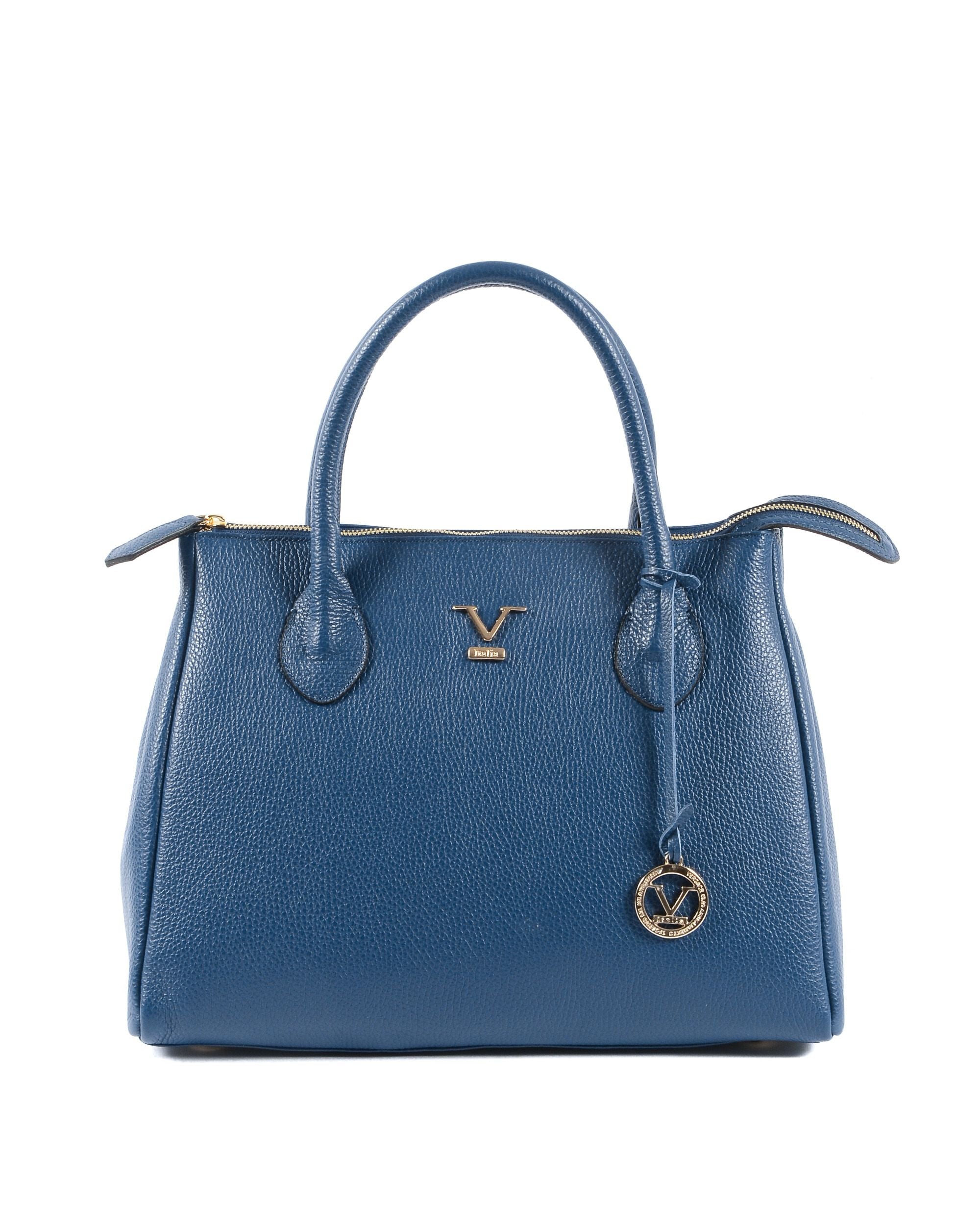 V Italia Borsa da donna blu VE1998 DOLLARO BLUE JEANS