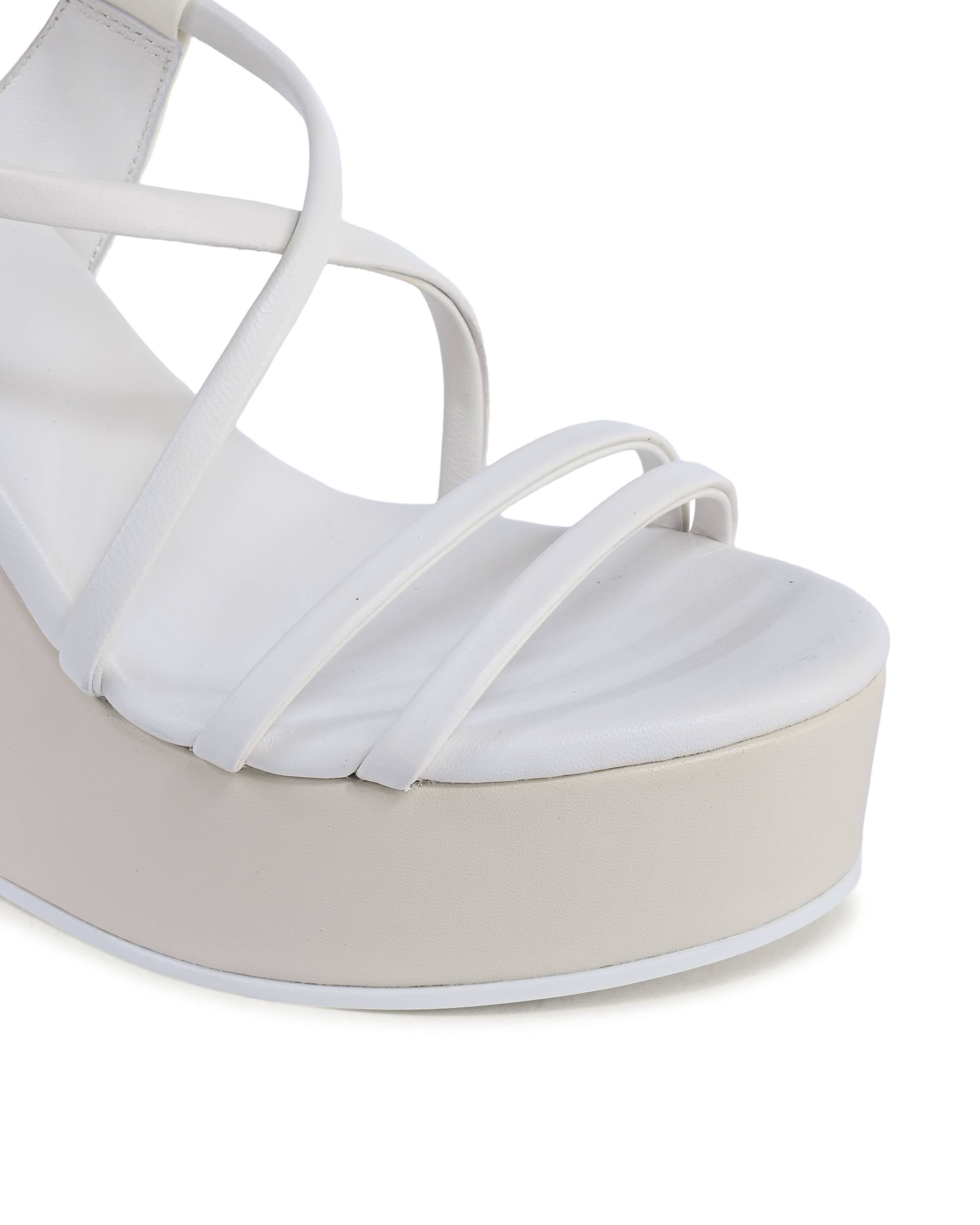 Calvin Klein Zeppa Donna Bianca HW0HW019520K9