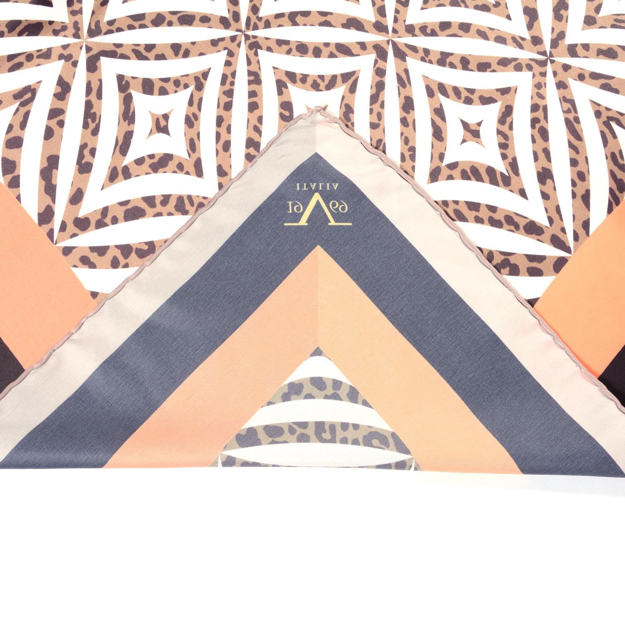 V 1969 Italia Foulard Donna Multicolore VIOLA