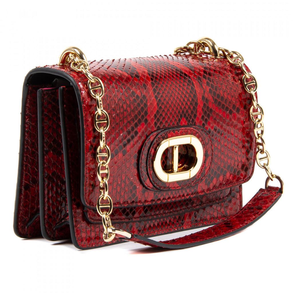 Siena Python Small Crossbody