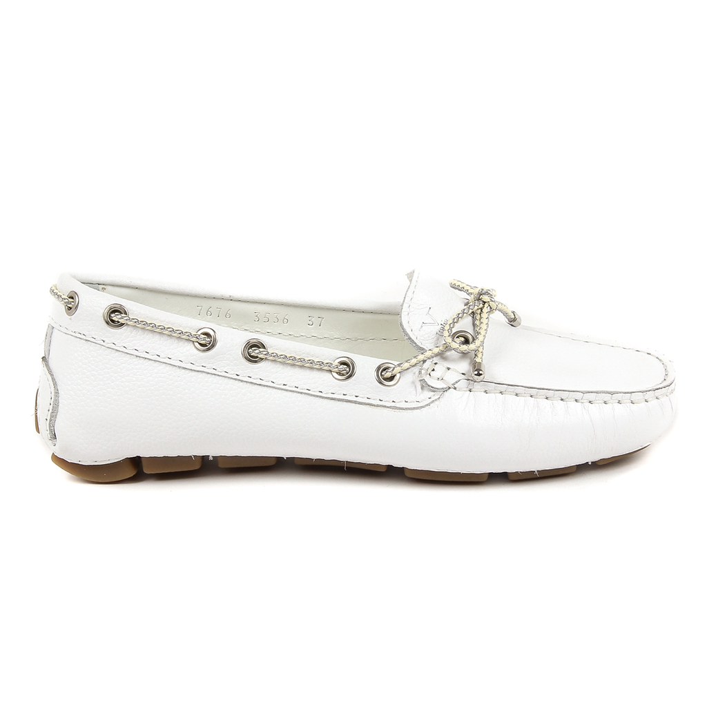 V 1969 Italia Mocassino Donna Bianco EMILIA