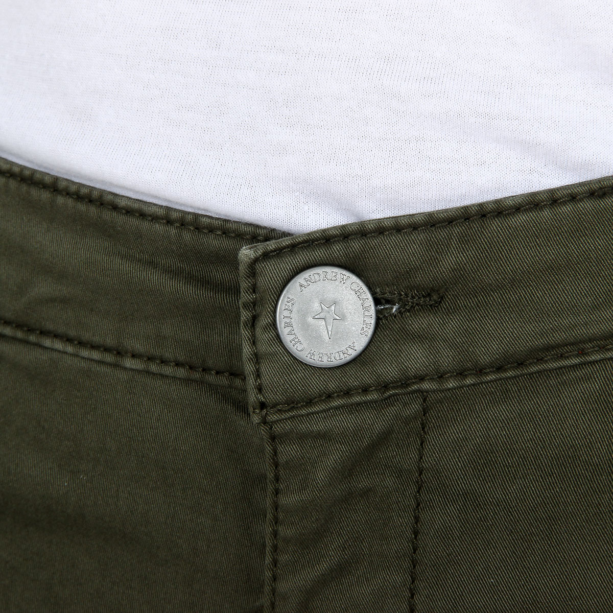 Pantaloni da donna Andrew Charles verdi CLAIRE
