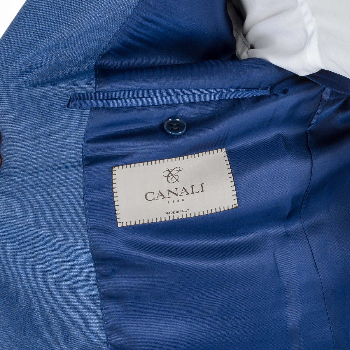 Abito da uomo Canali maniche lunghe blu