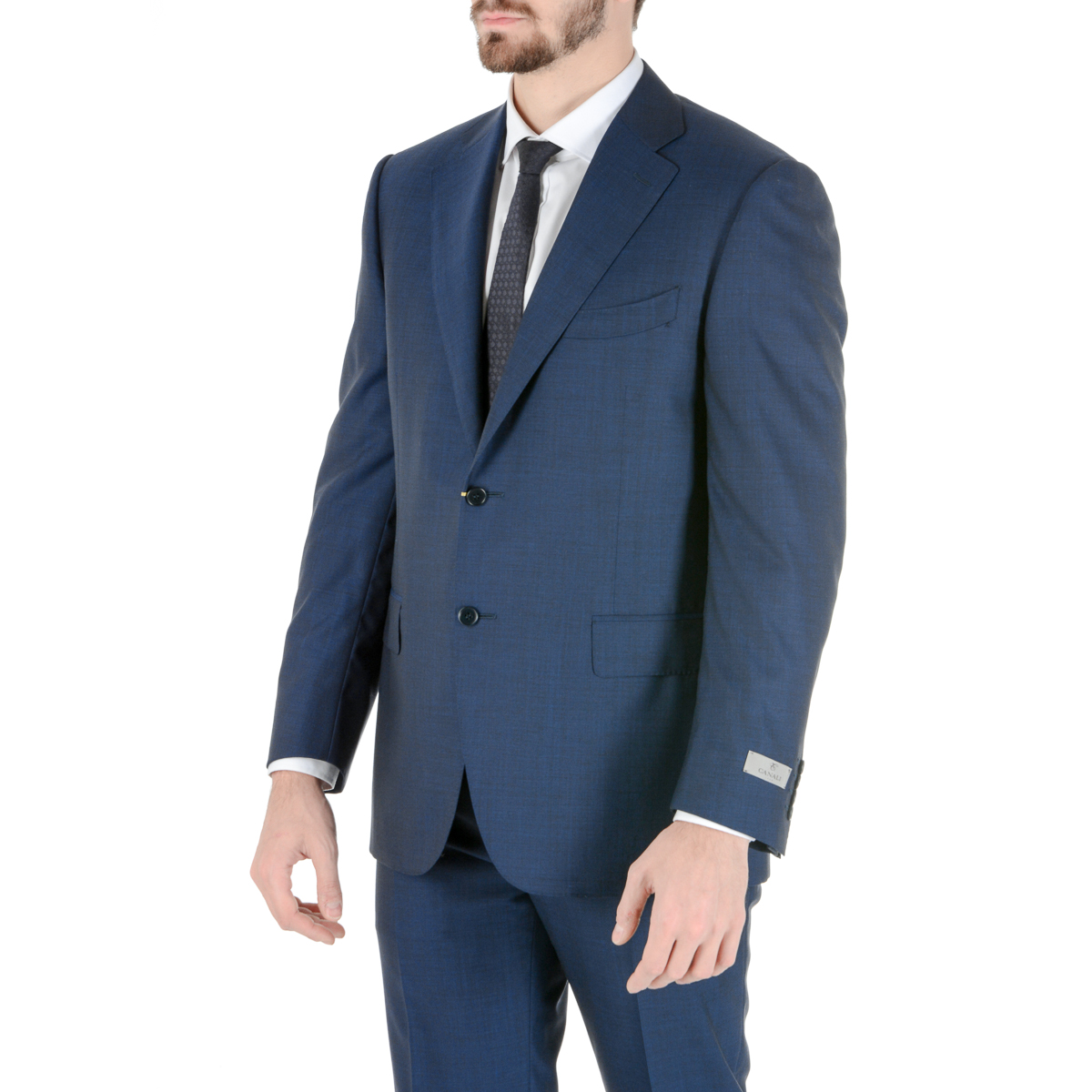 Abito da uomo Canali maniche lunghe blu