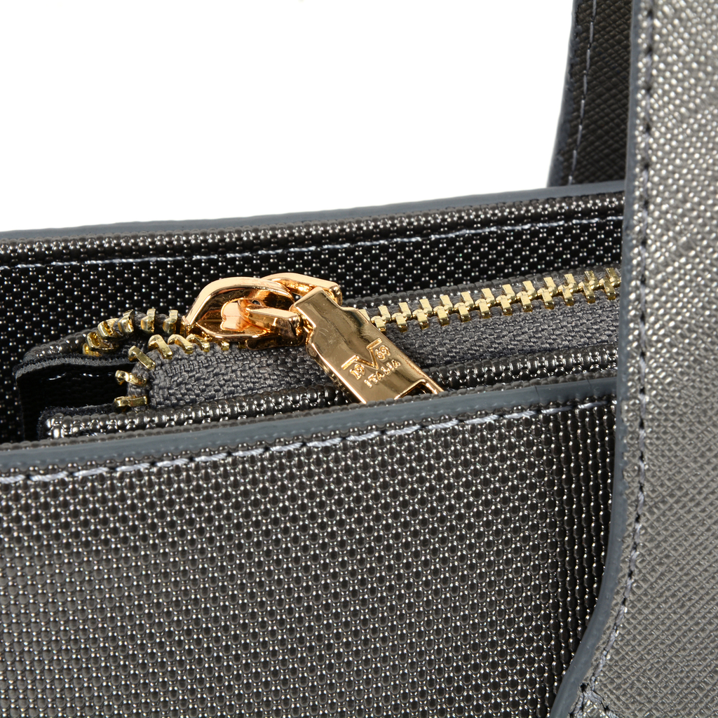 Borsa a mano da donna V Italia Argento 3301 ARGENTO