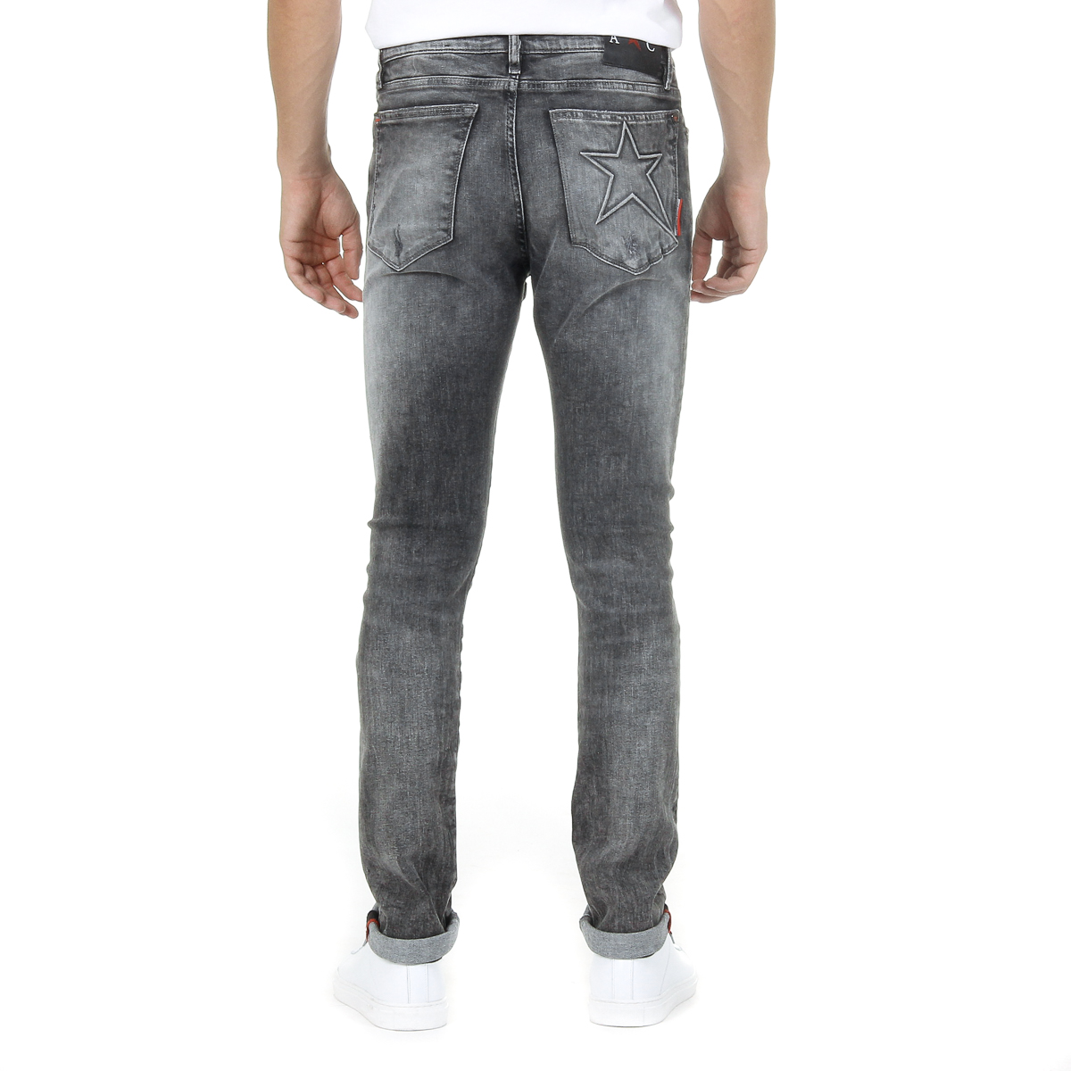 Jeans da uomo Andrew Charles grigio scuro THOMAS