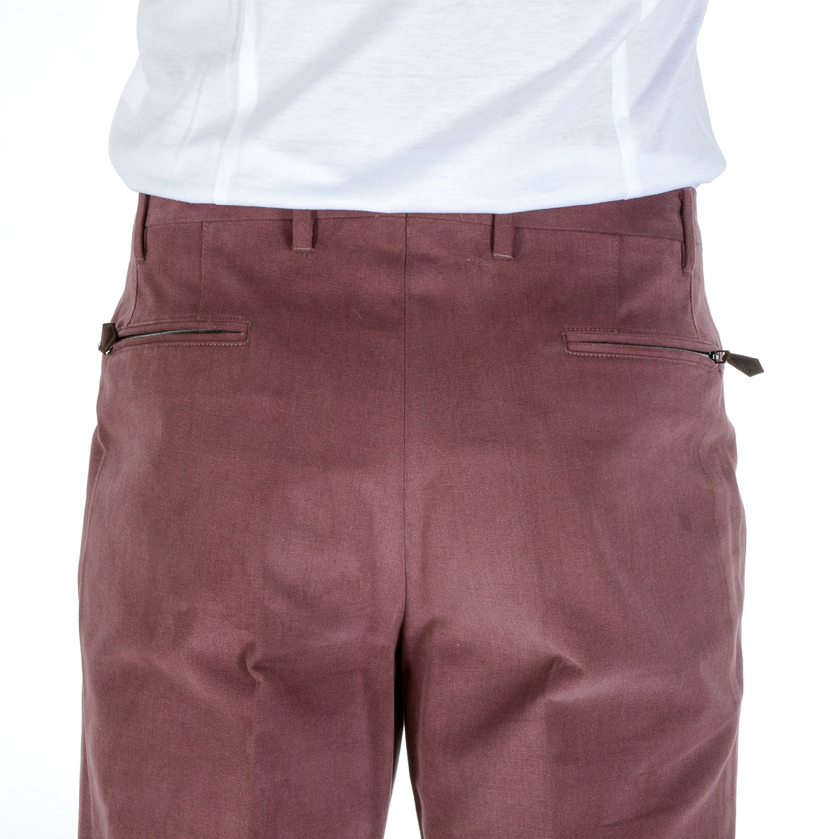 Corneliani Pantaloni Uomo Bordeaux