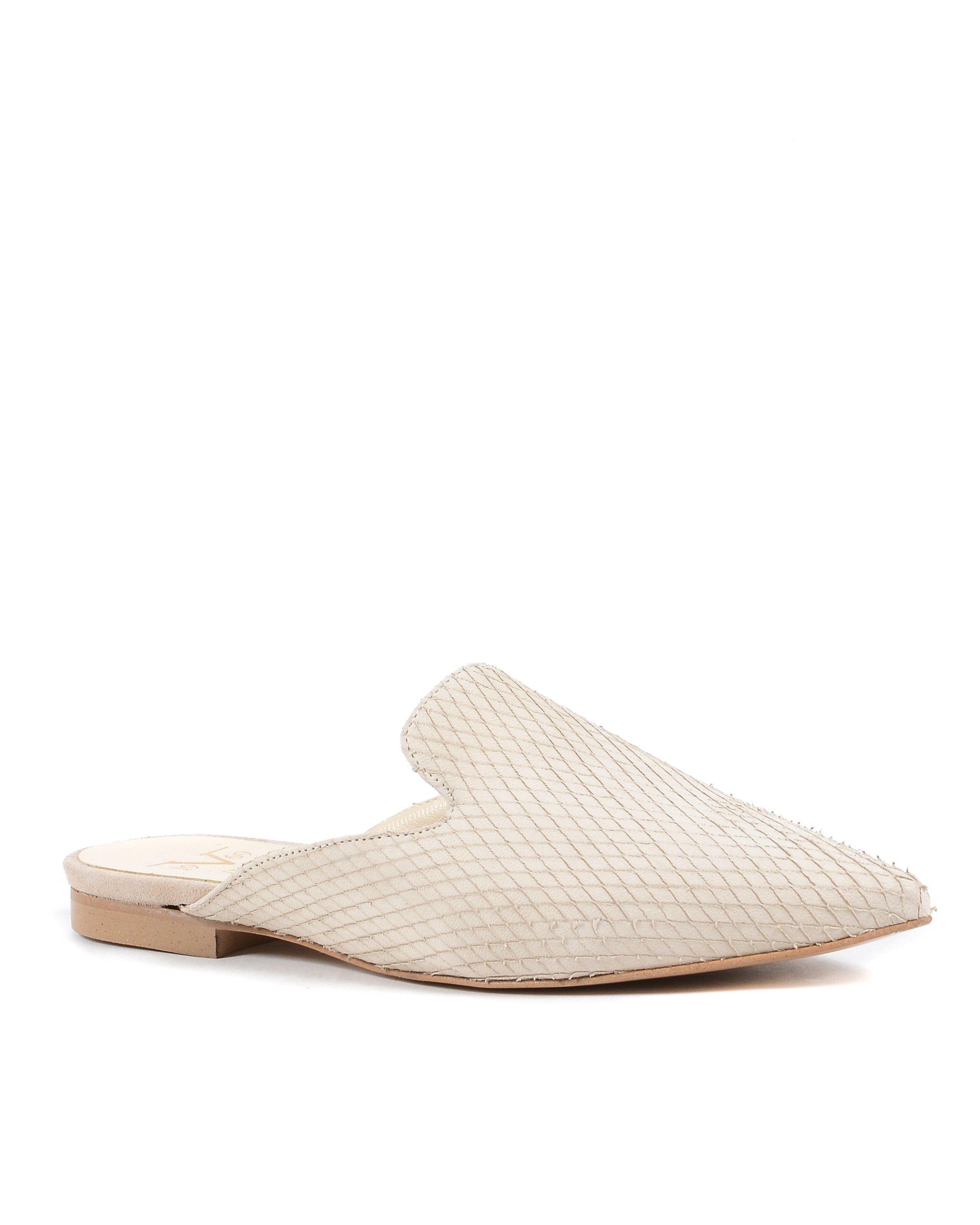 19V69 Italia Womens Slide Beige 4747 SABOT PITONE STAMP BEIGE