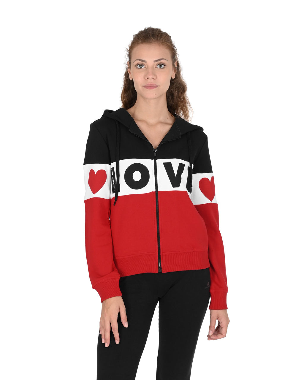Felpa da donna Love Moschino W 3 374 01 M 4068 4072 MULTI