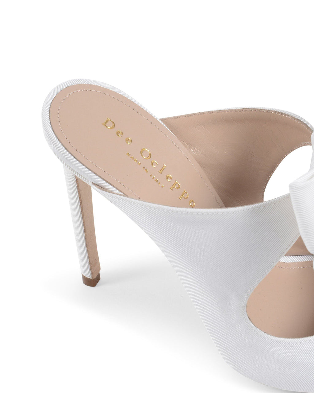 Helen High Mule - Bianco