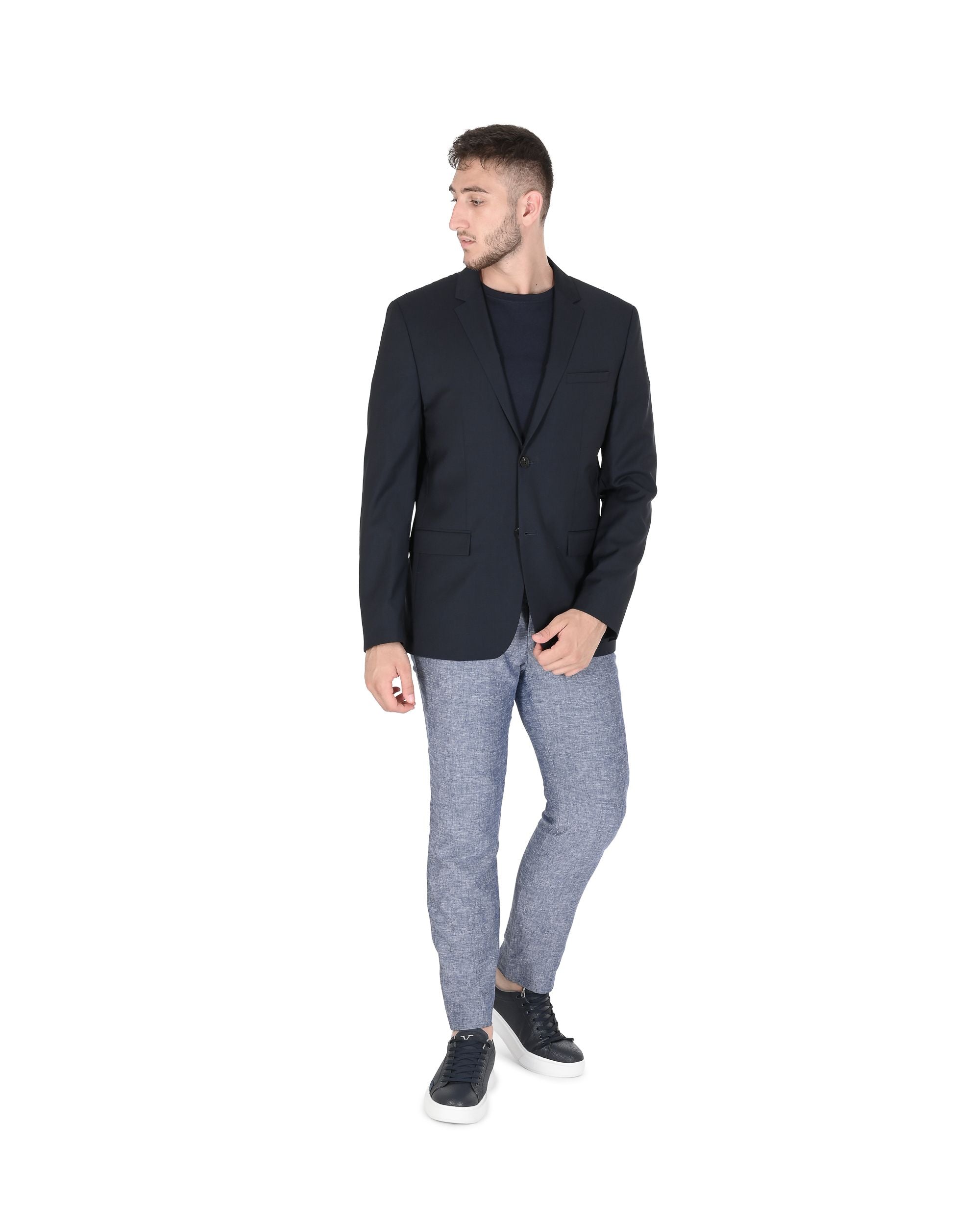 Calvin Klein Blazer da uomo blu K10K100420478