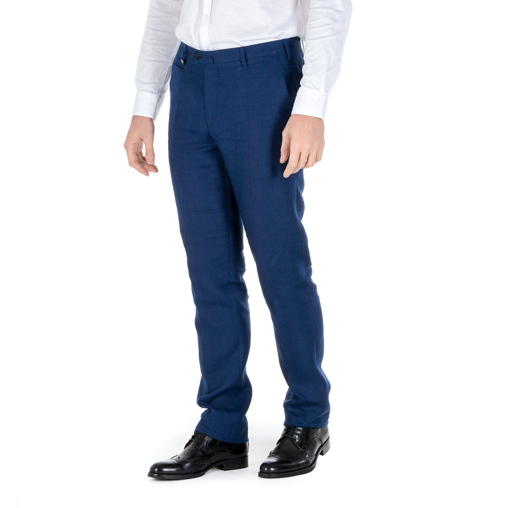 Corneliani Pantaloni Uomo Blu