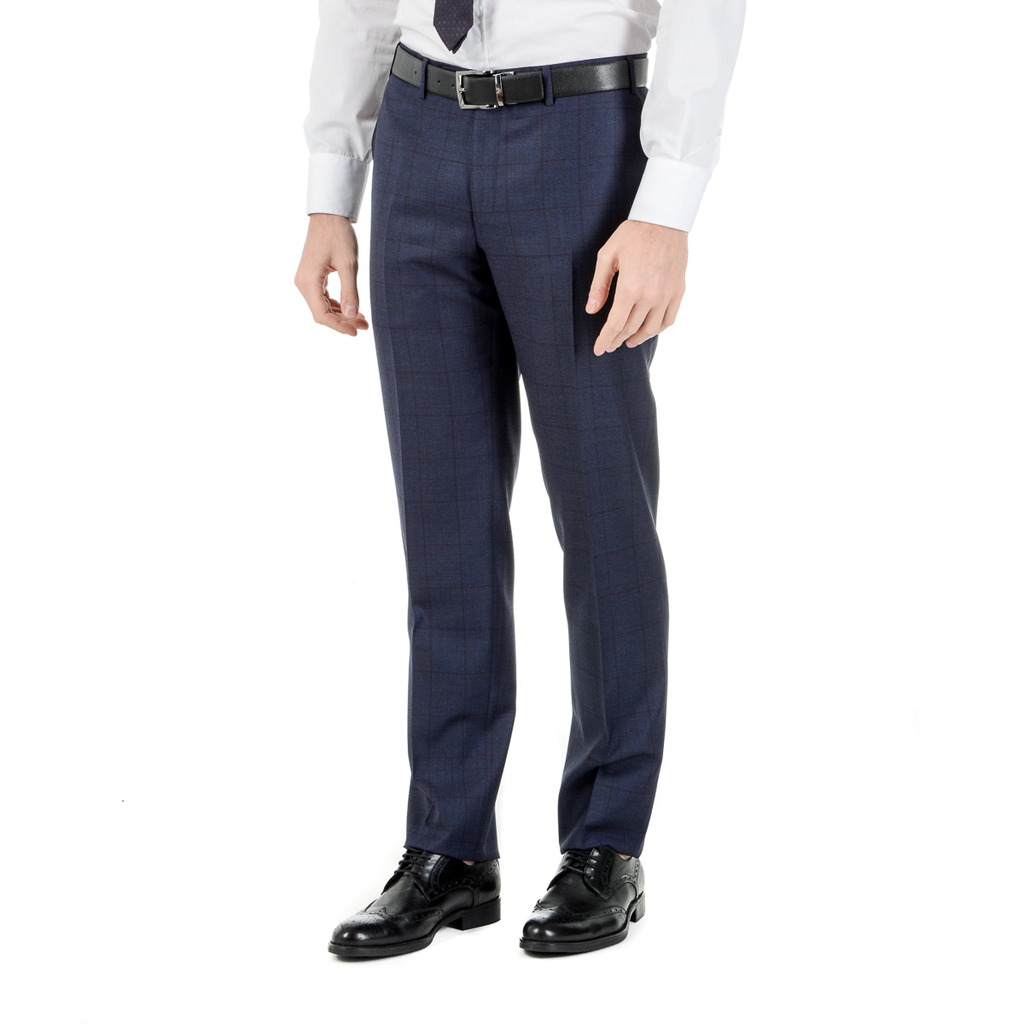 Abito da uomo Canali maniche lunghe blu scuro