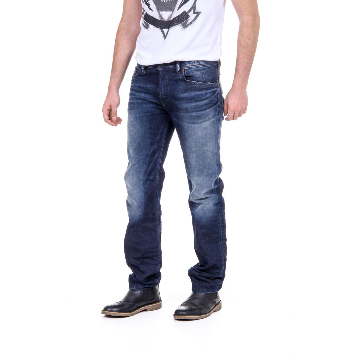 Jeans da uomo Diesel WAYKEE 0845A L.30