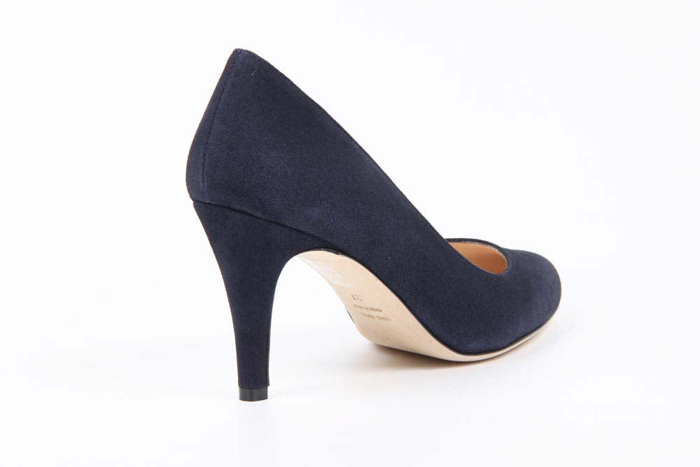 Décolleté Donna V 1969 Italia 4665 GAE PE CAM15BL CAMOSCIO BLU