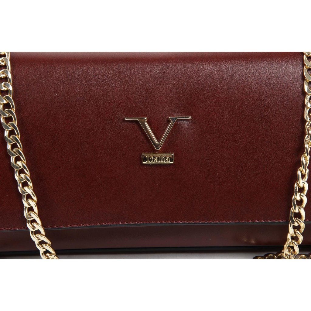 V 1969 Italia Borsa da donna VE011 CLARET RED