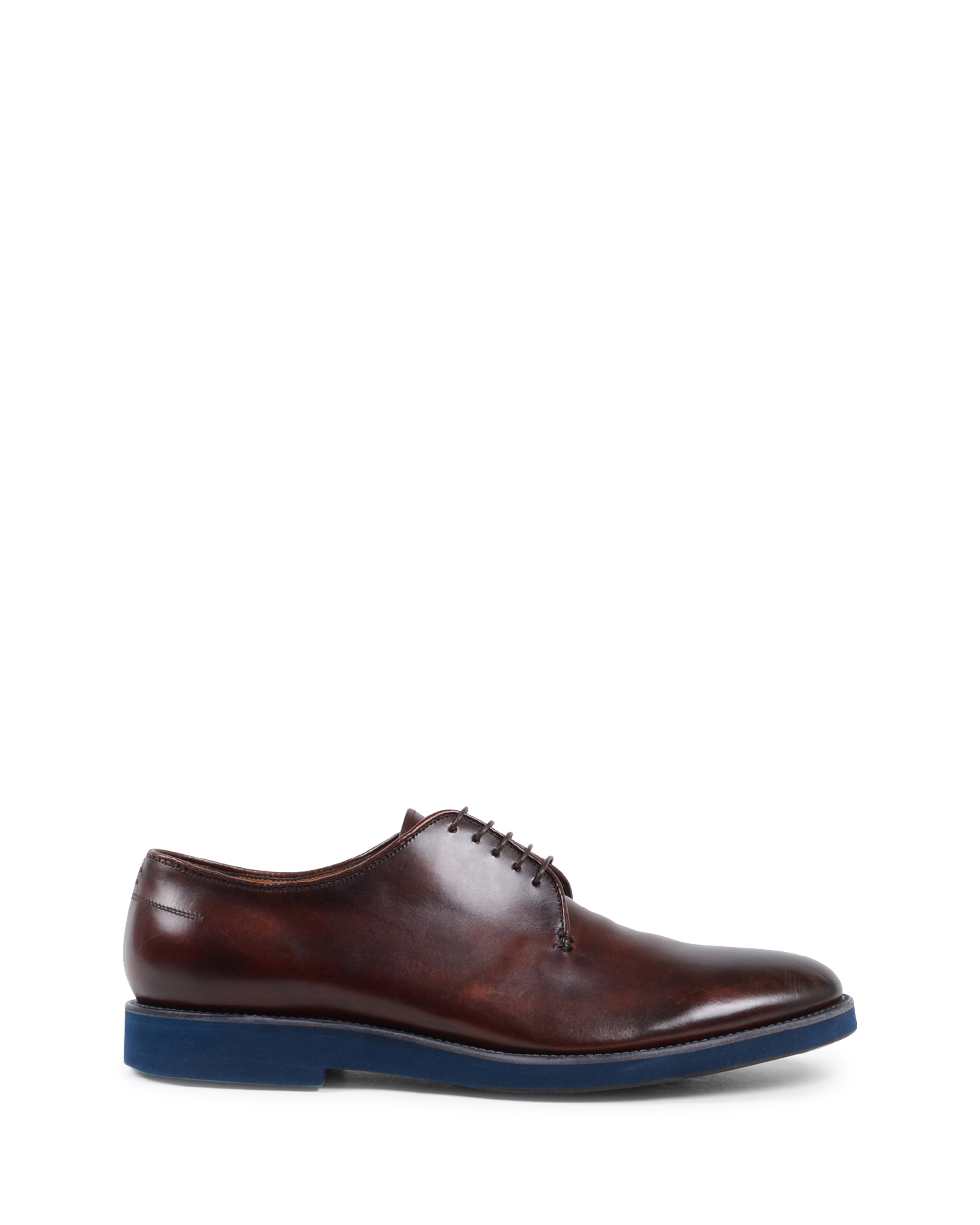 Scarpa Classica Uomo Premiata Marrone E2122 DECO BRUCIATO