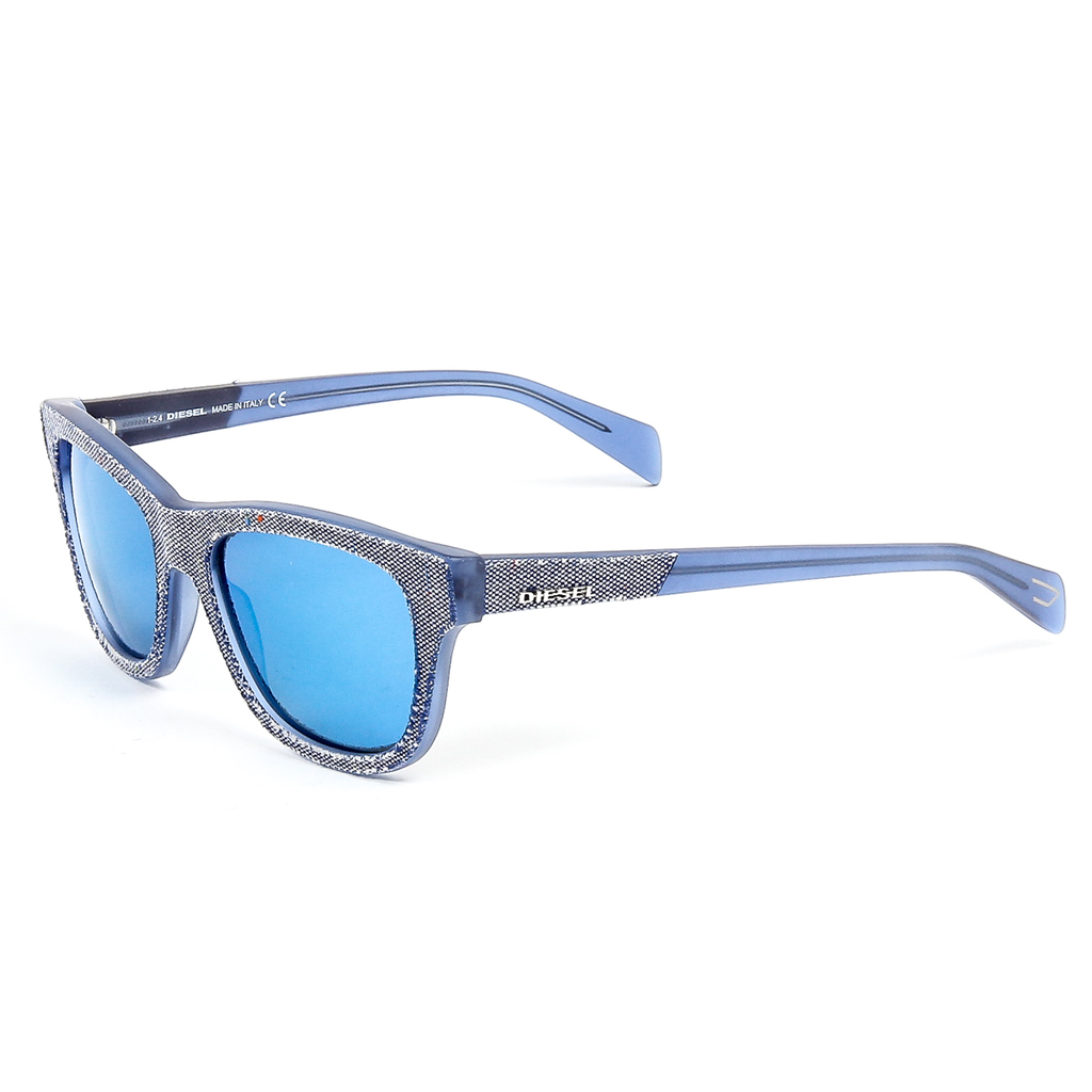 Occhiali da sole Diesel da uomo in denim DL0111 52 92X