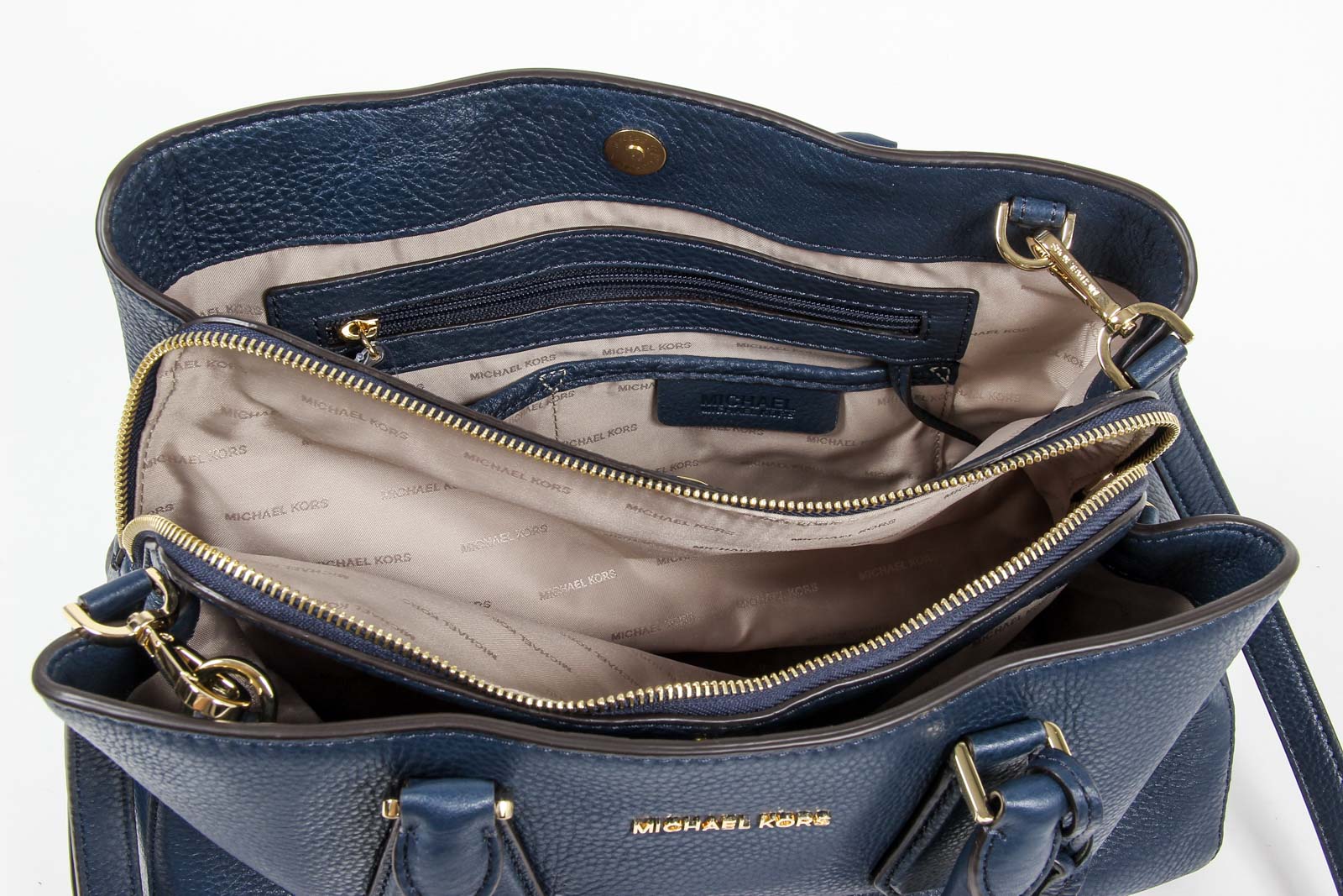 Borsa a mano grande in pelle Camille da donna di Michael Kors