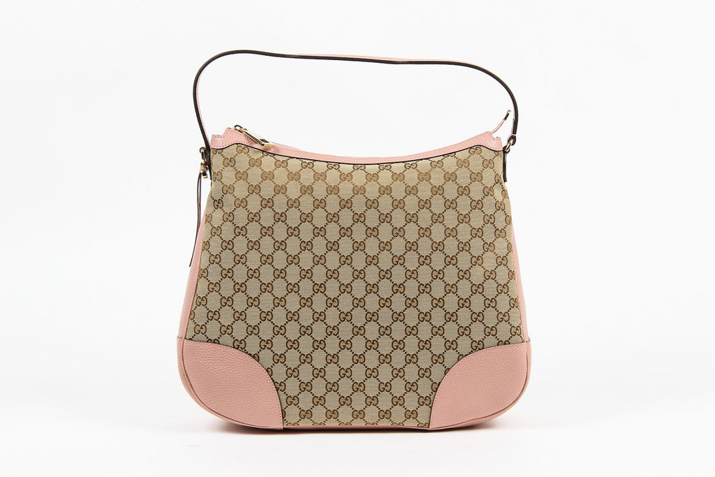 Borsa a mano Gucci Bree Original GG Hobo da donna