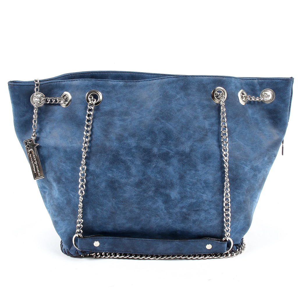 Borsa a mano da donna Andrew Charles blu scuro KIARA