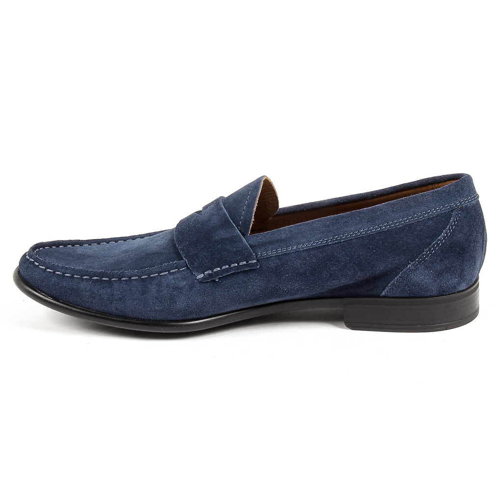 V 1969 Italia Mocassino Uomo Blu LEONARDO