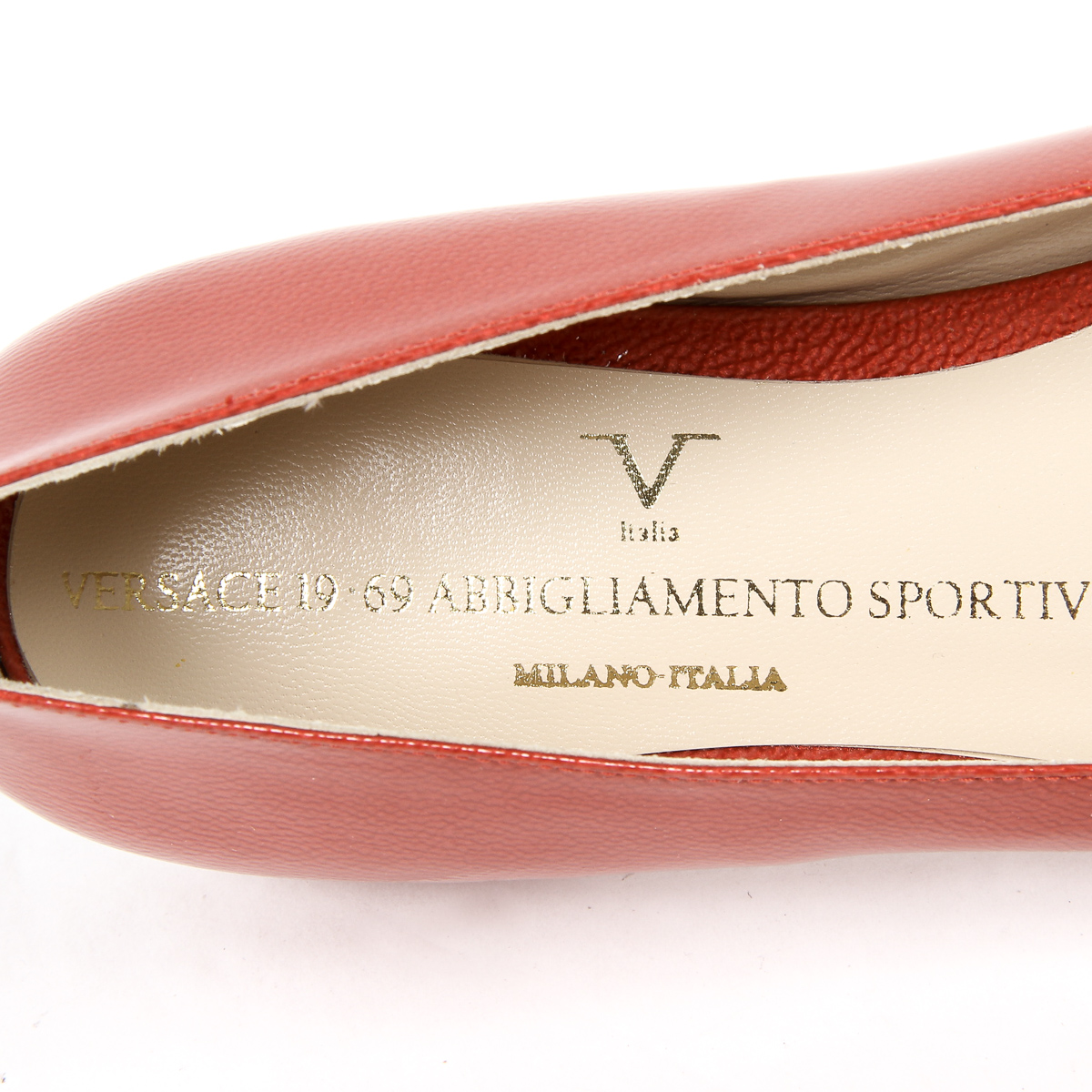 V 1969 Italia Womens Ballerina Red CHIARA