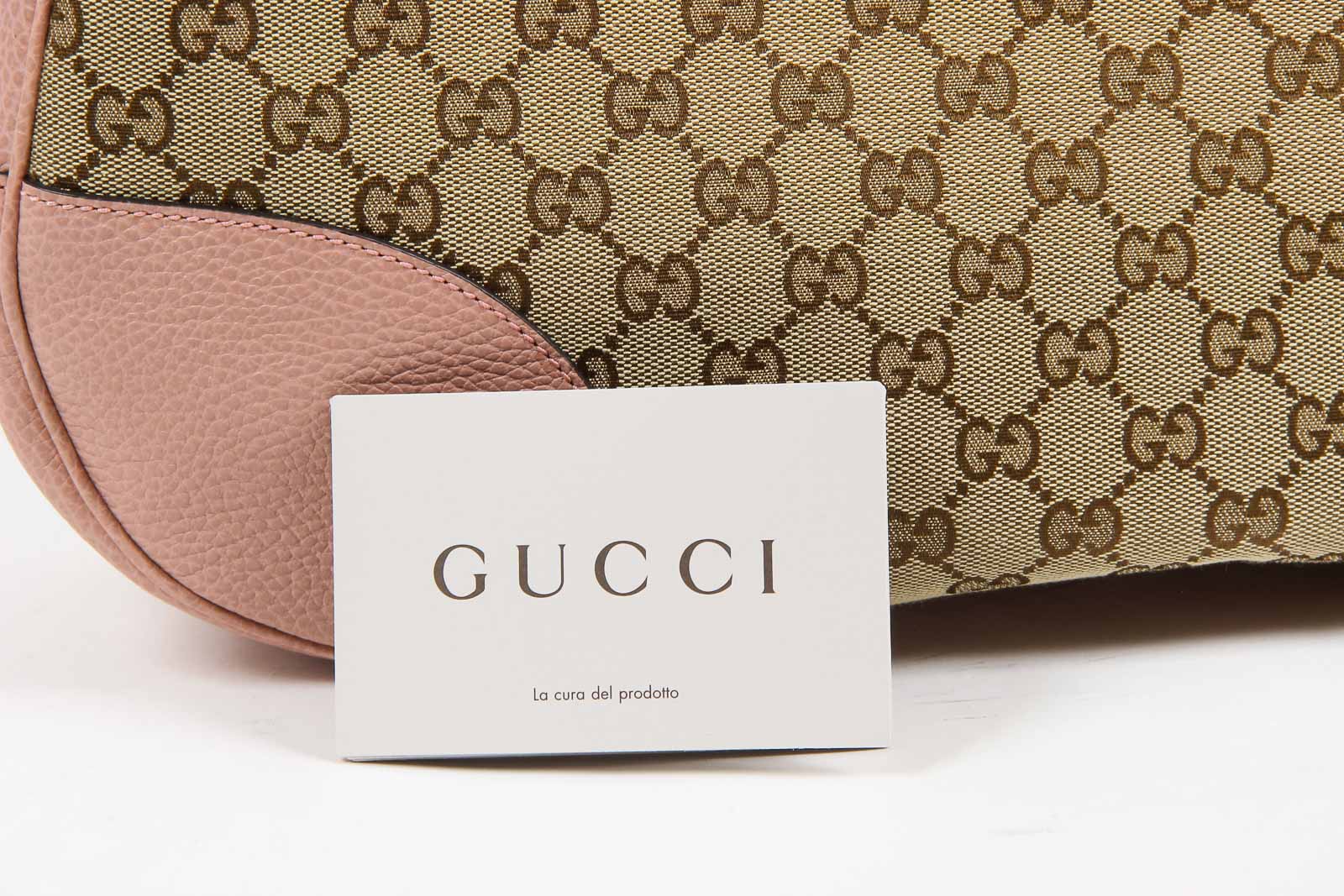Borsa a mano Gucci Bree Original GG Hobo da donna