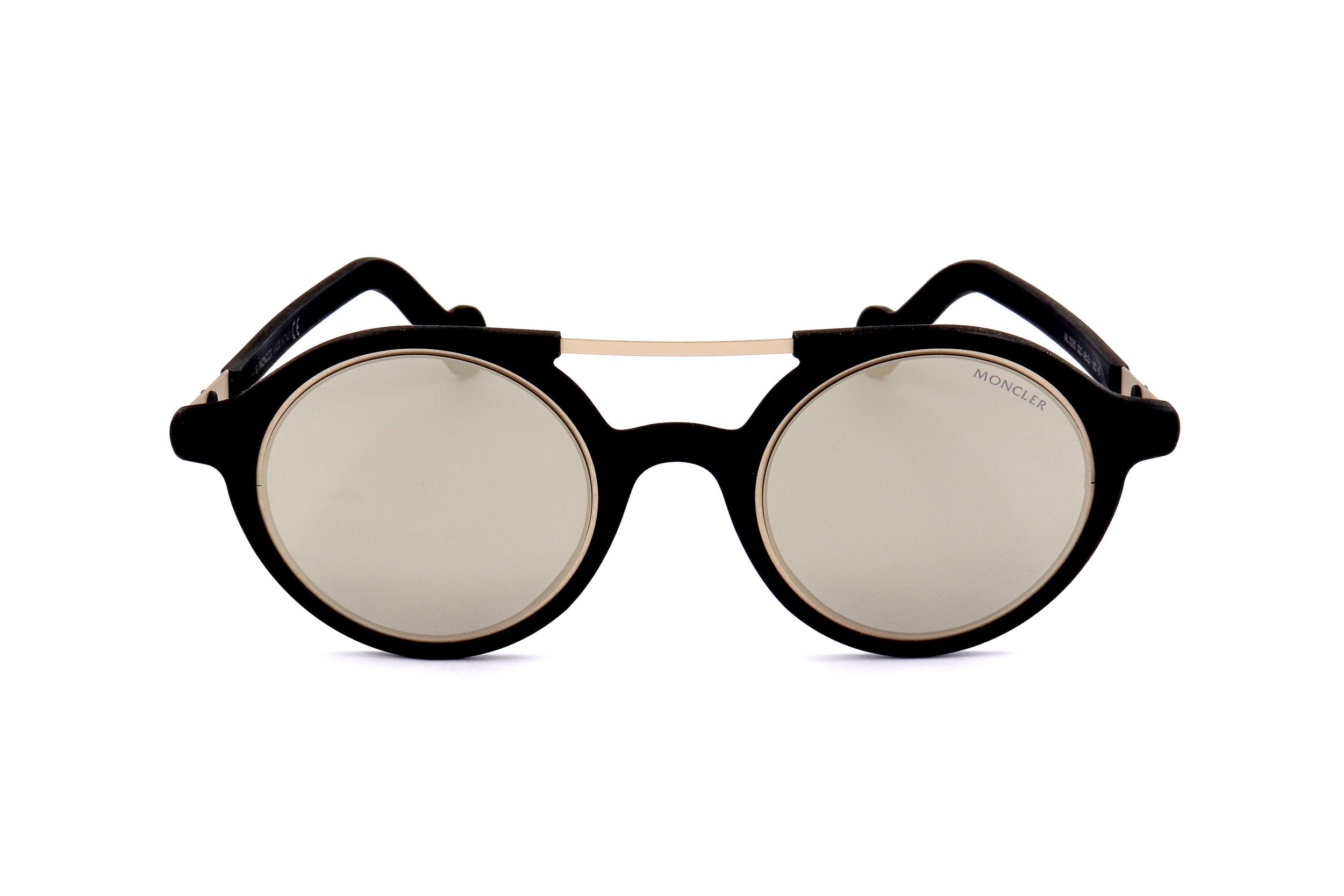 Occhiali da sole unisex Moncler ML0083 02C 46 24 150 NERO OPACO