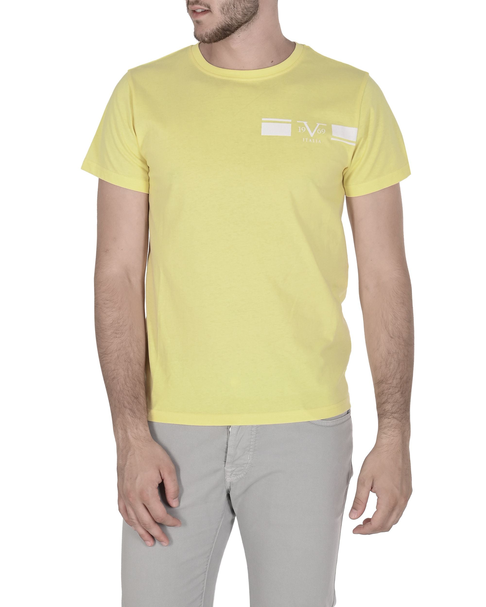 19V69 Italia T-Shirt Uomo VSC1MTS05 POPCORN