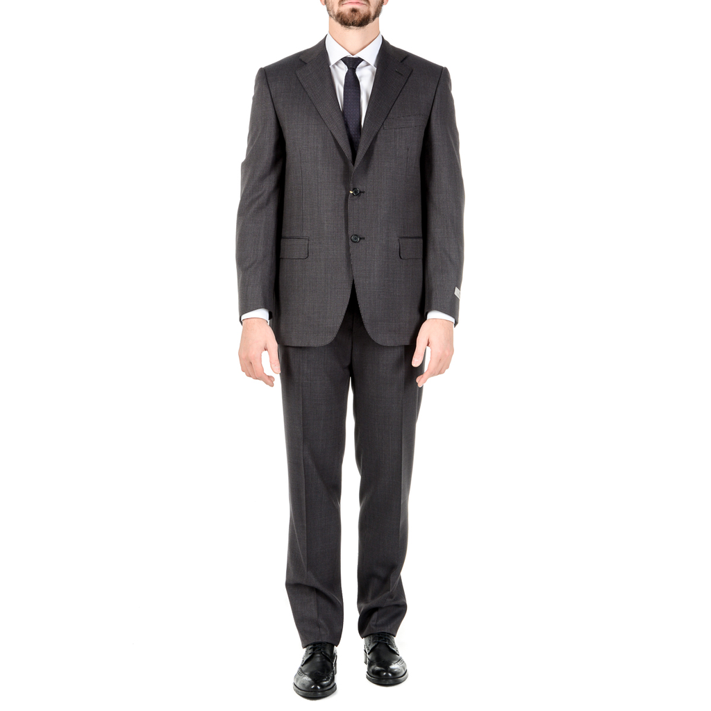 Abito da uomo Canali maniche lunghe grigio scuro