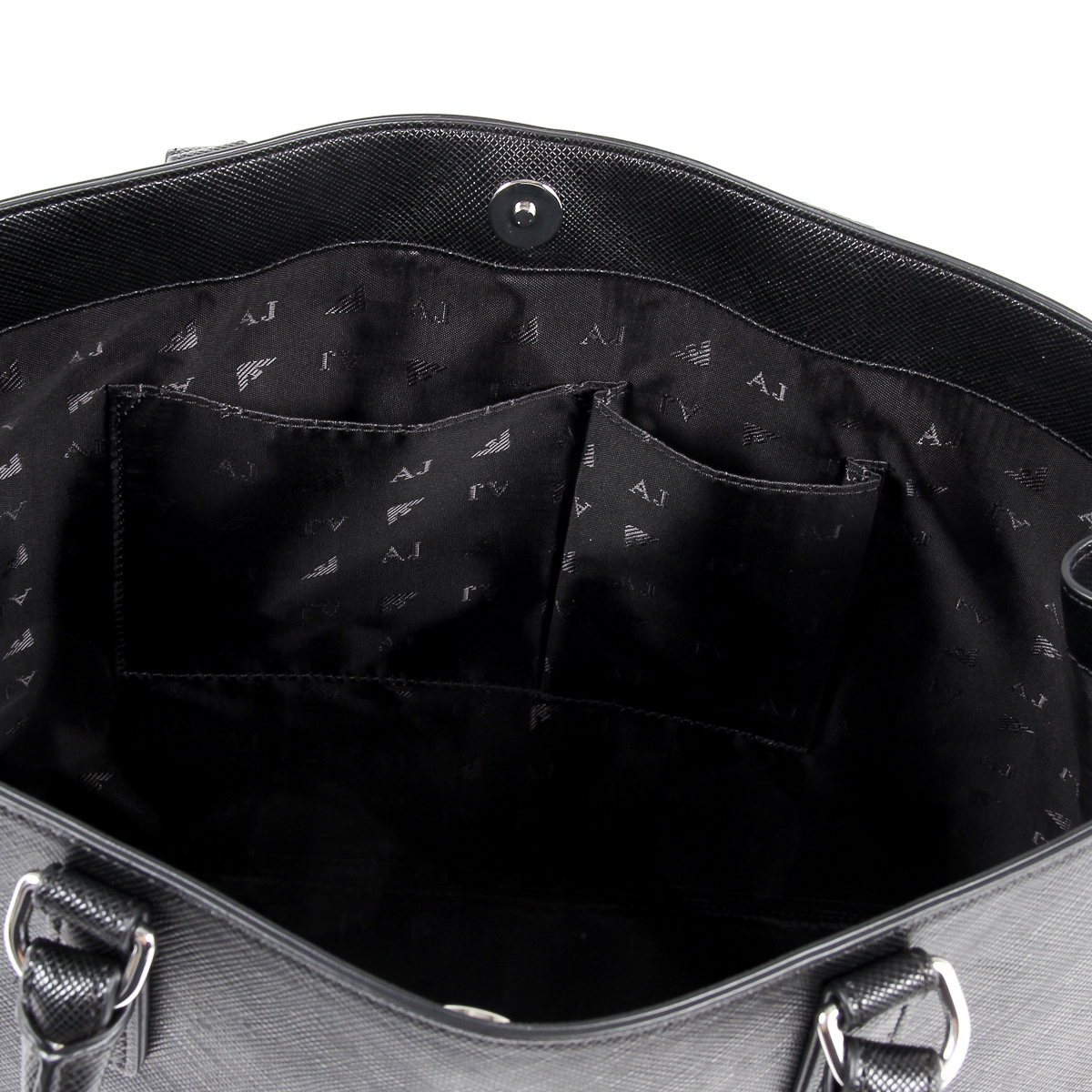 Borsa a mano da donna Armani Jeans nera 922166 7P756 00020