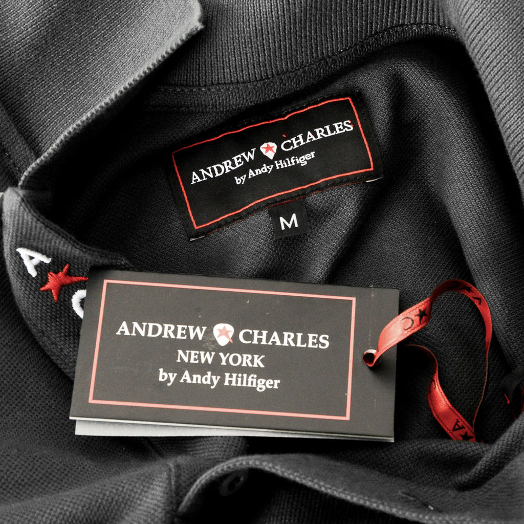 Polo da uomo Andrew Charles By Andy Hilfiger PT160 32001 ALABAMA GRIGIO SCURO
