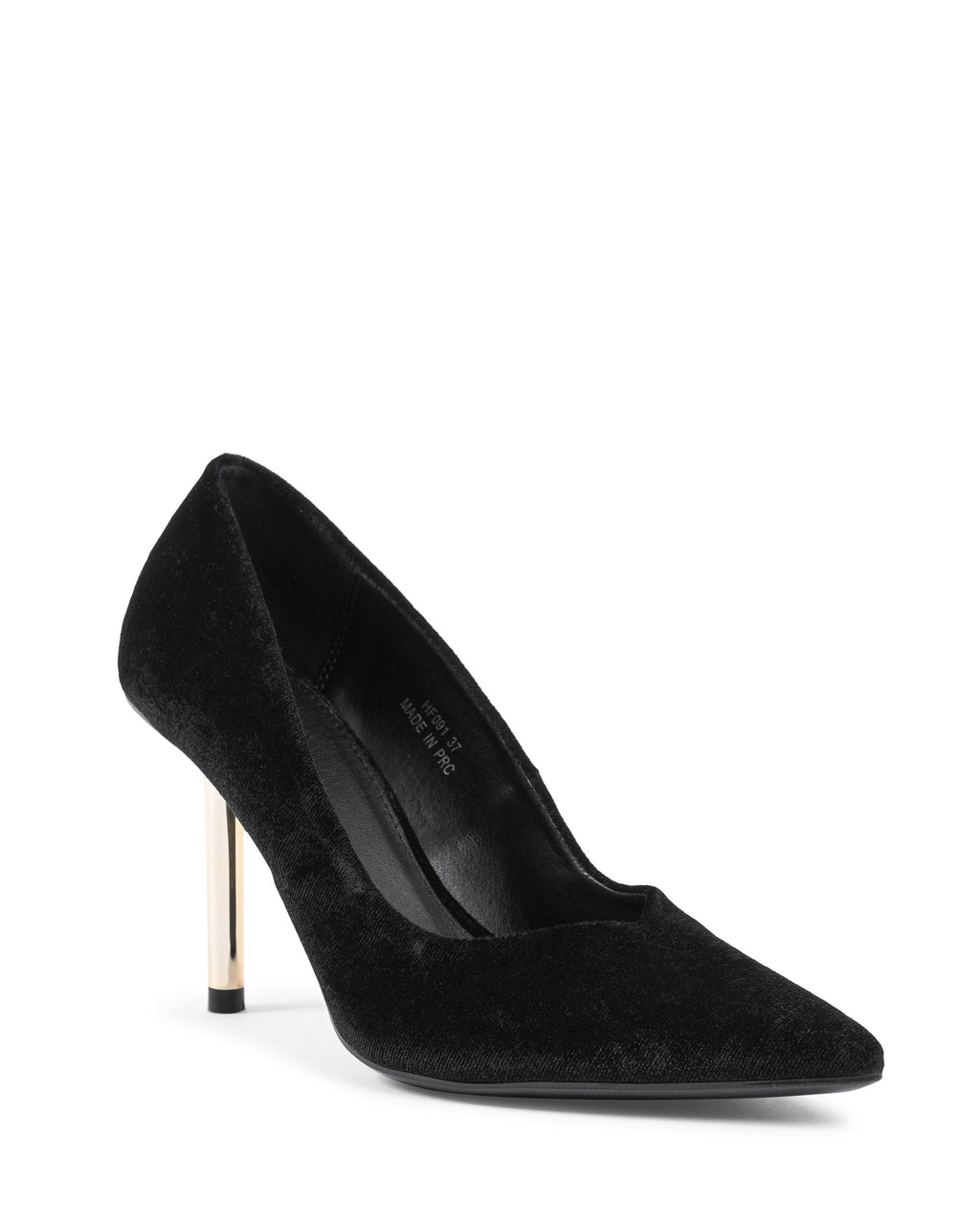 19V69 Italia Womens Pump Black HF091 NERO