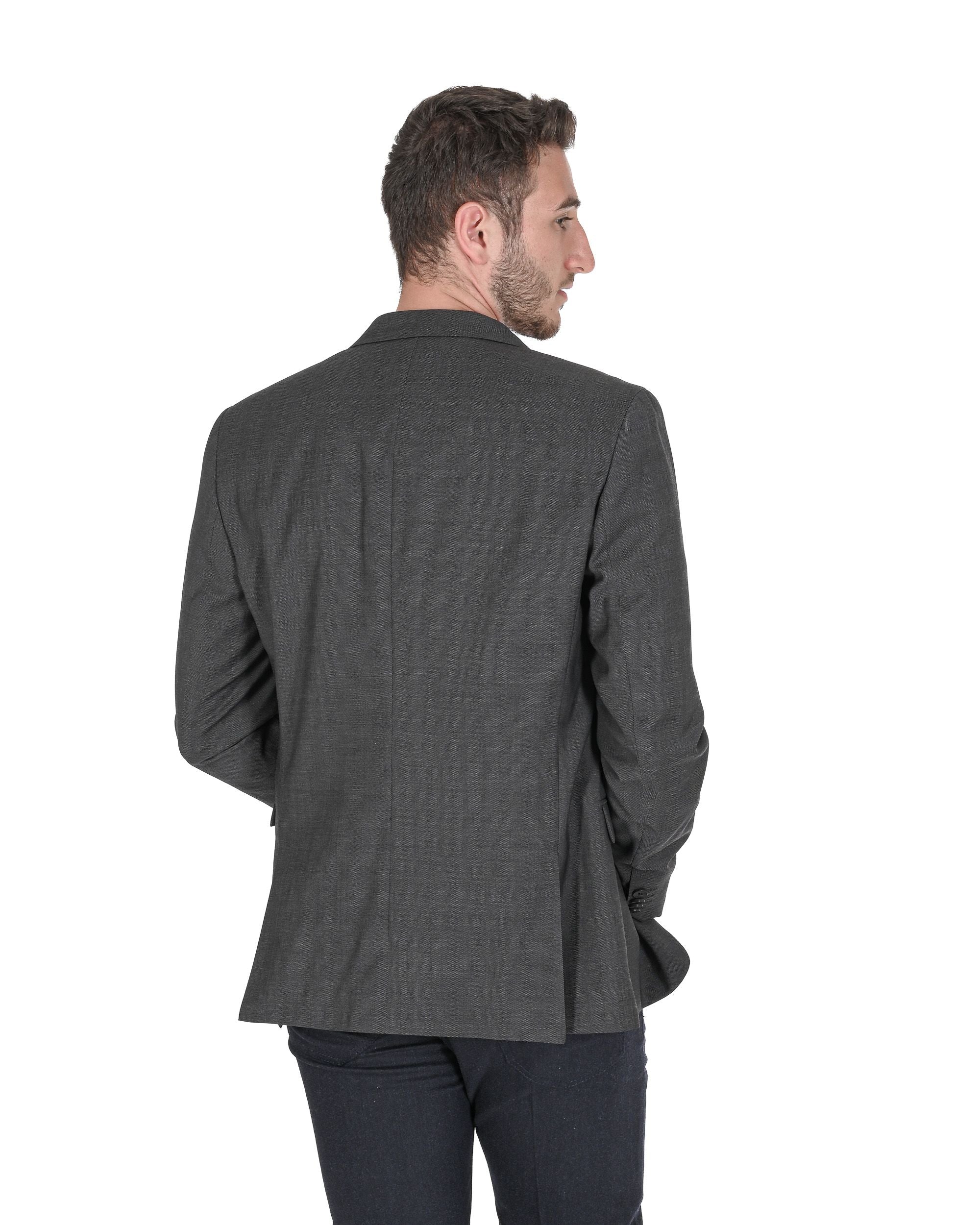Calvin Klein Blazer da uomo grigio K1IK101985038