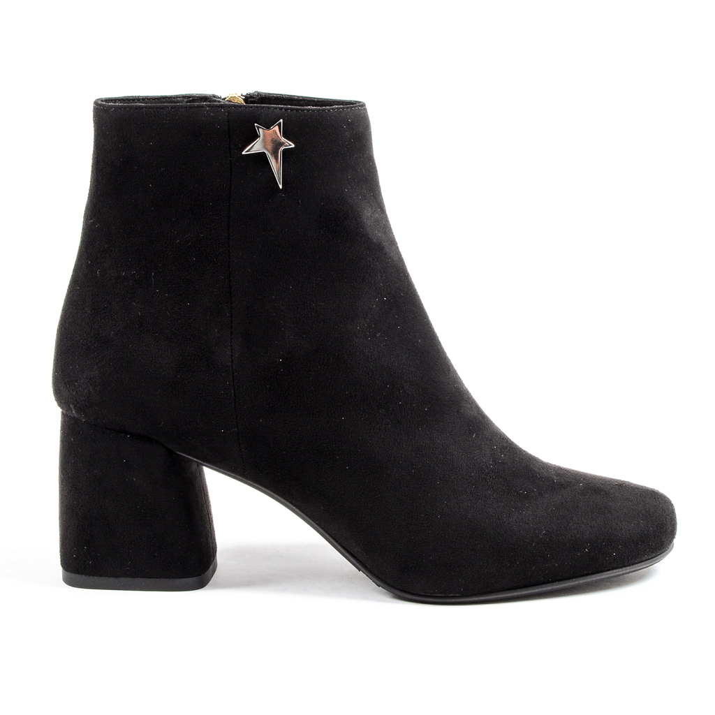 Stivaletti con tacco da donna Andrew Charles neri DOLLY