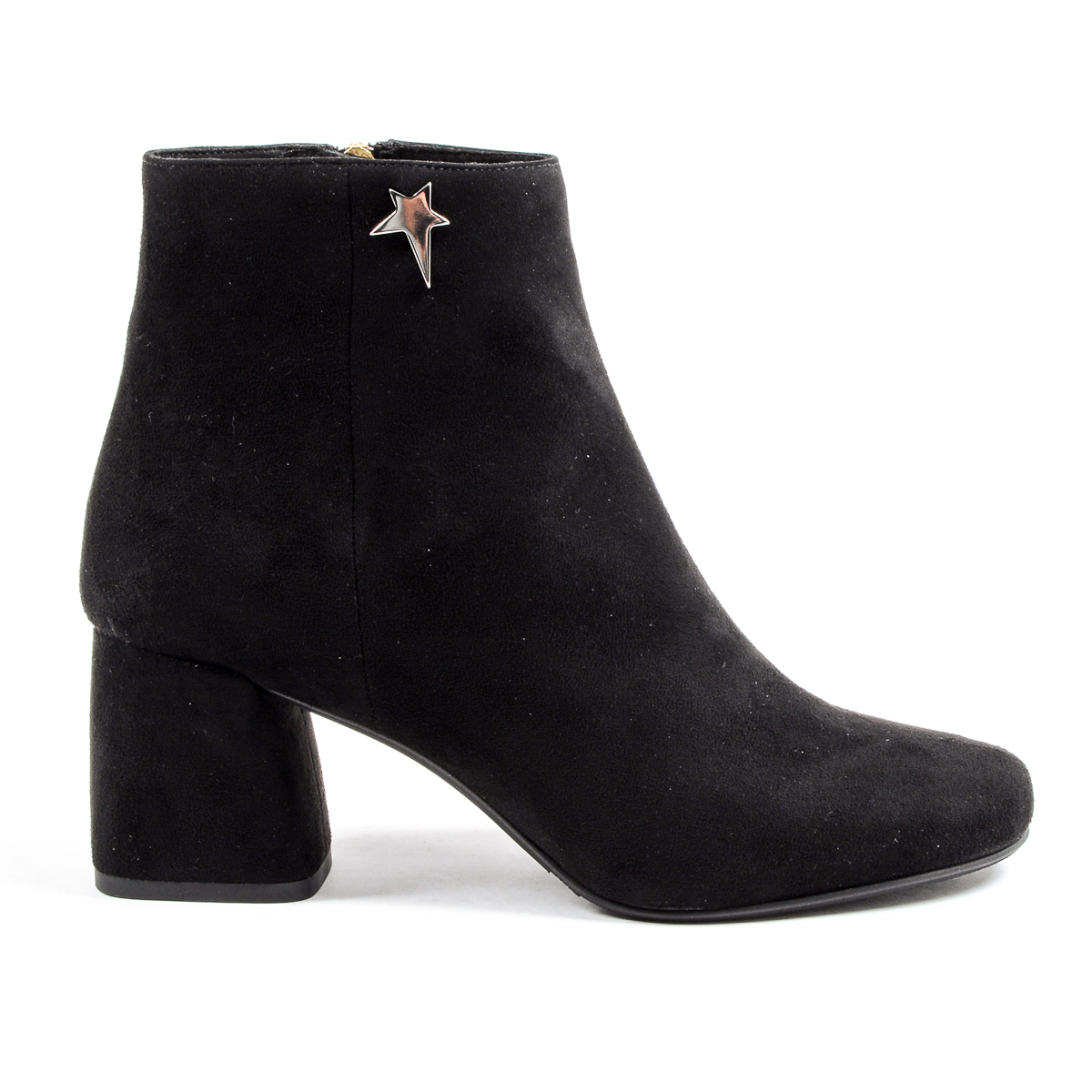 Stivaletti con tacco da donna Andrew Charles neri DOLLY