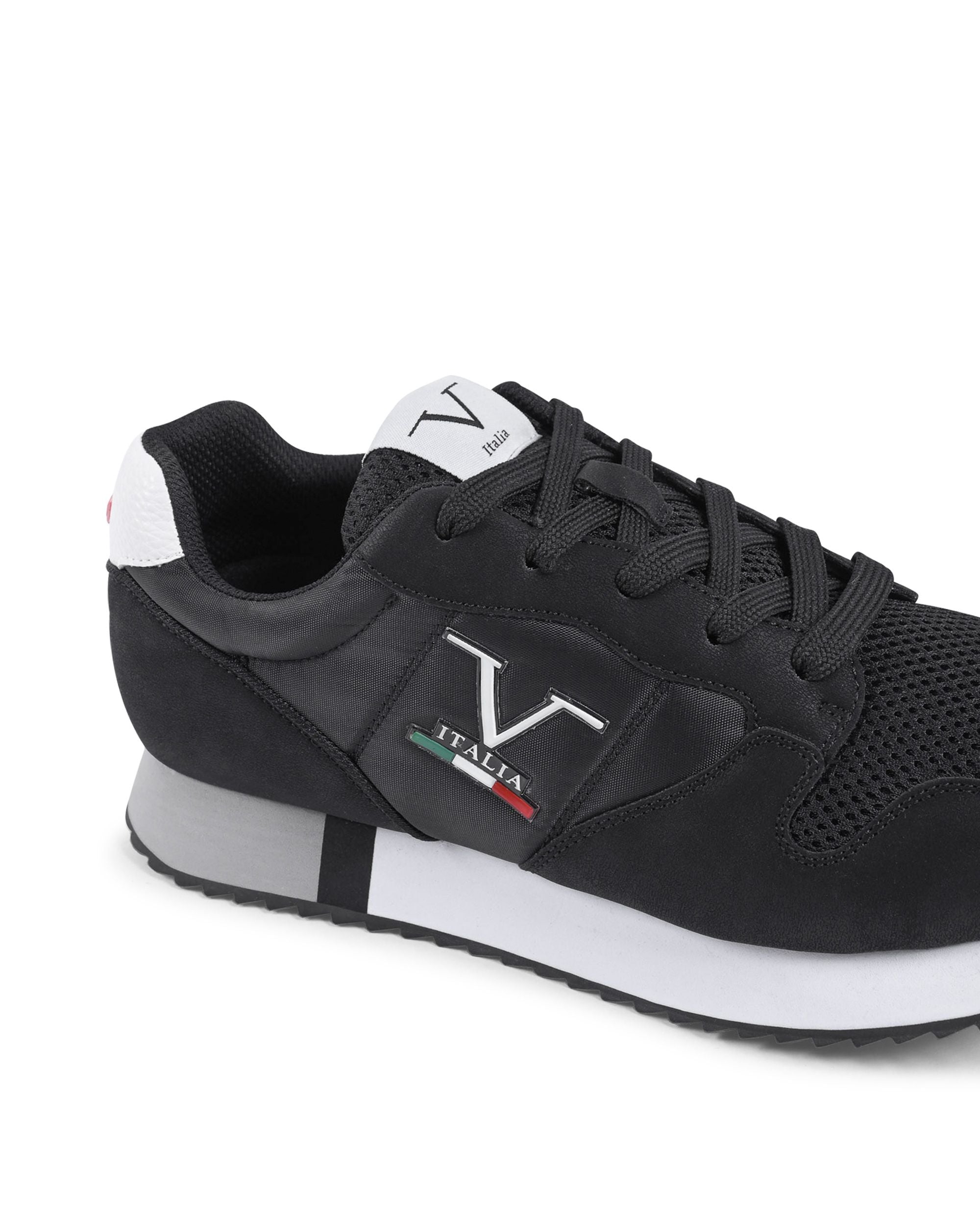Sneaker da uomo V Italia nera SNK 003 M BLACK
