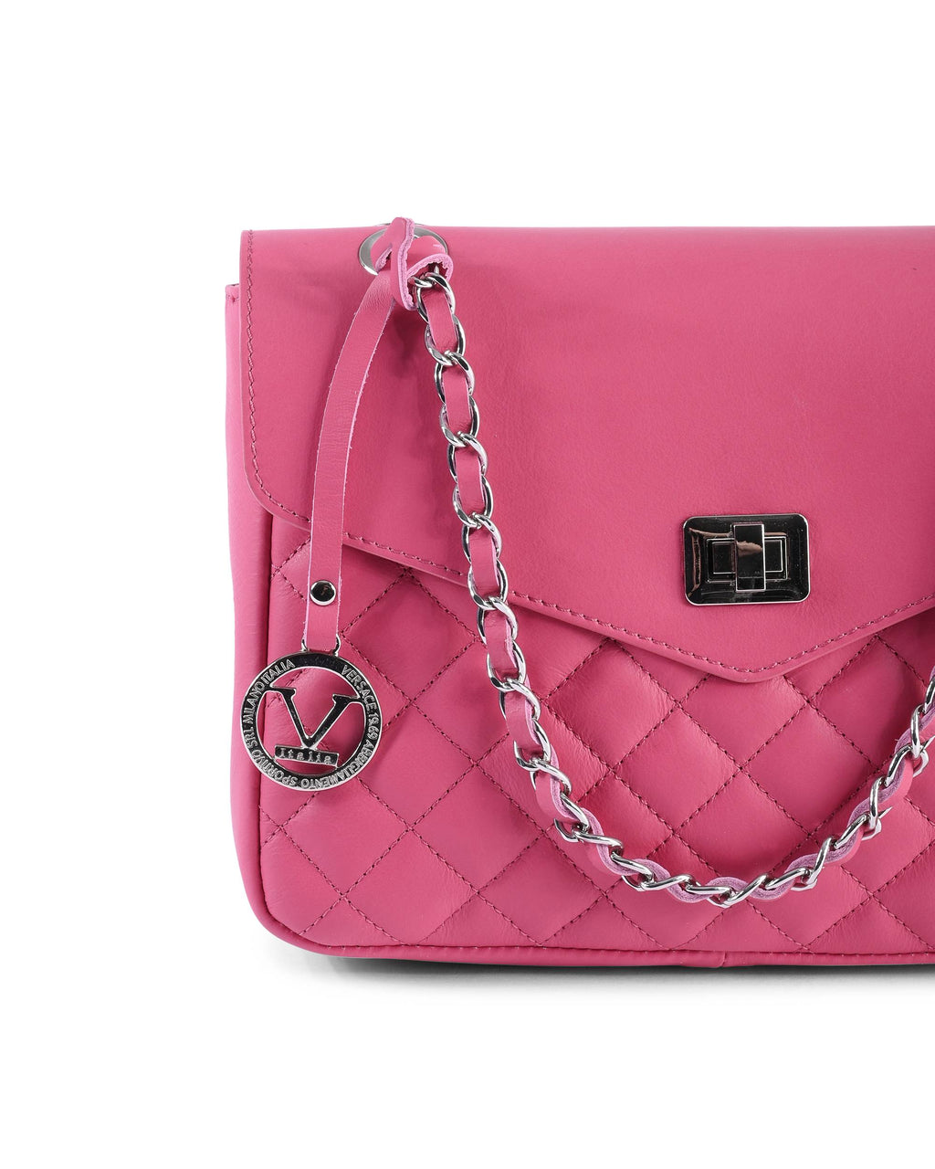 Borsa a mano da donna V Italia V024M-S SAUVAGE FUXIA