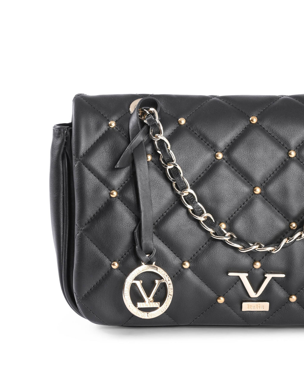 V Italia Borsa da donna M392 SAUVAGE NERO