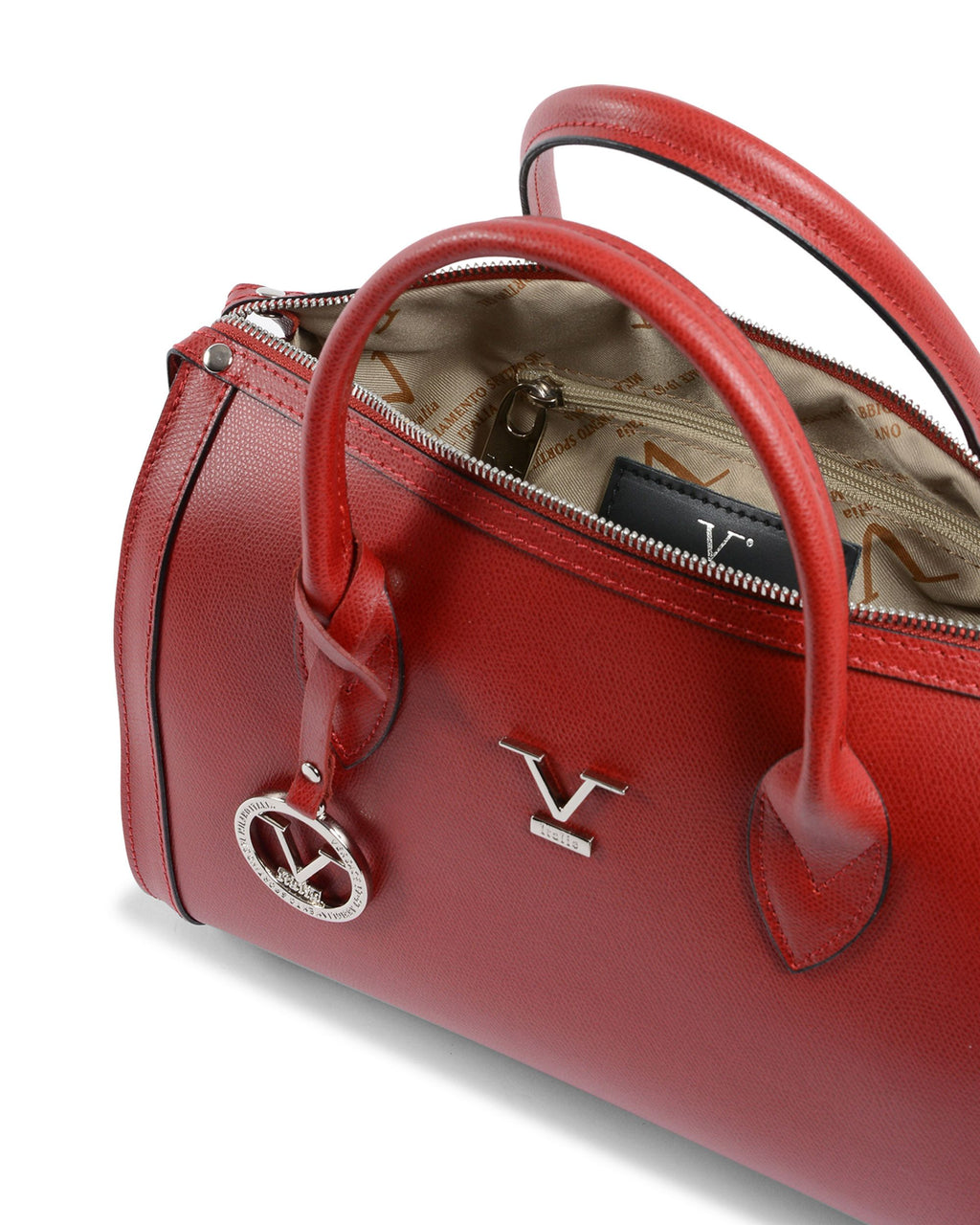 V Italia Borsa da donna Bordeaux V014-S PALMELLATO BORDEAUX
